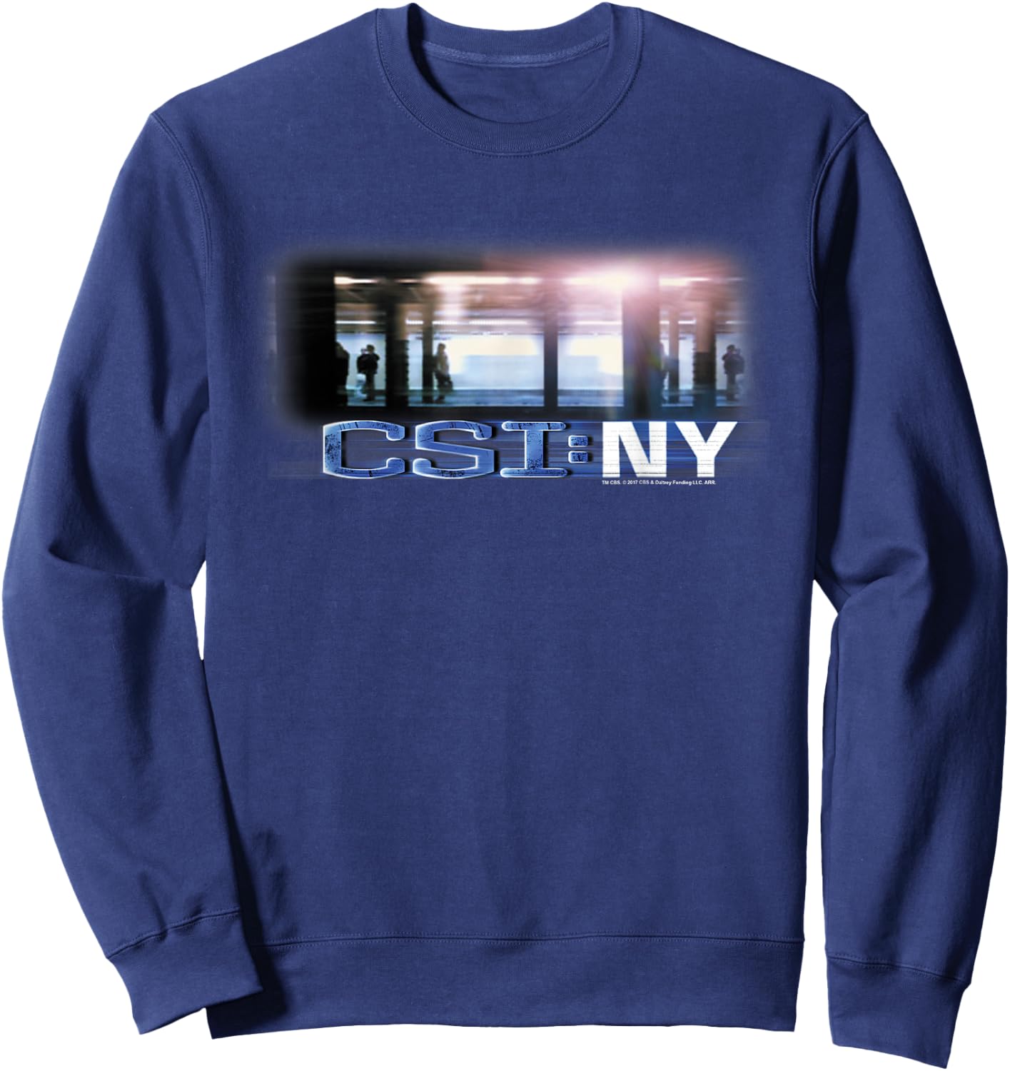 CSI New York Subway Sweatshirt - Sweatshirt | Navy