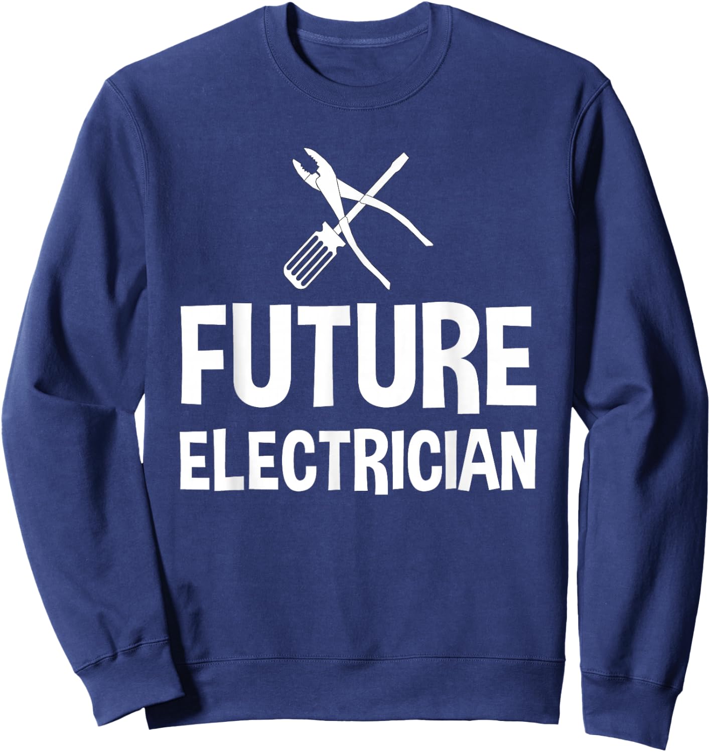 Future Electrician Kids Children Sweatshirt - Sweatshirt | Navy