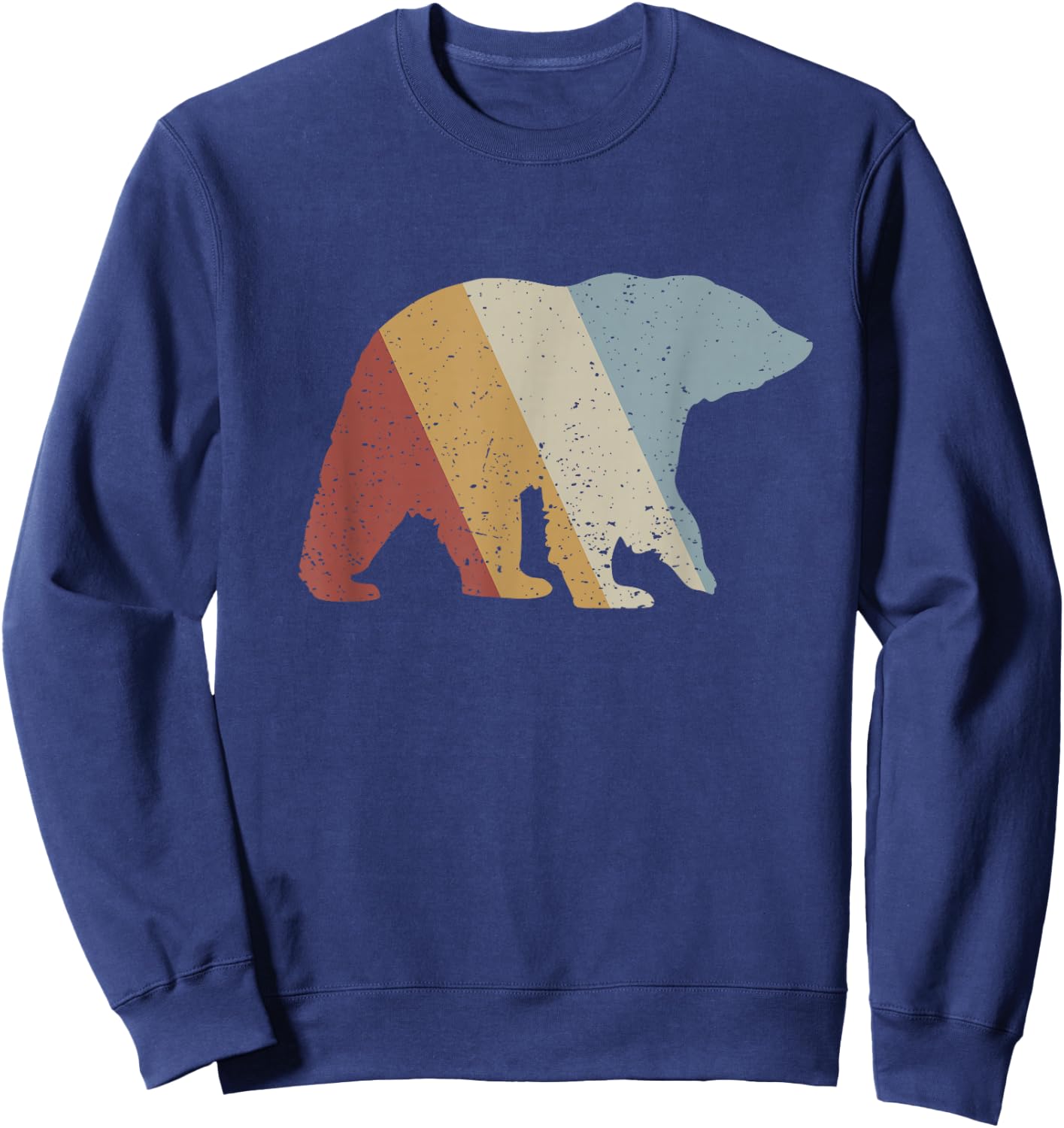 Bear Retro Style Vintage Sweatshirt - Sweatshirt | Navy