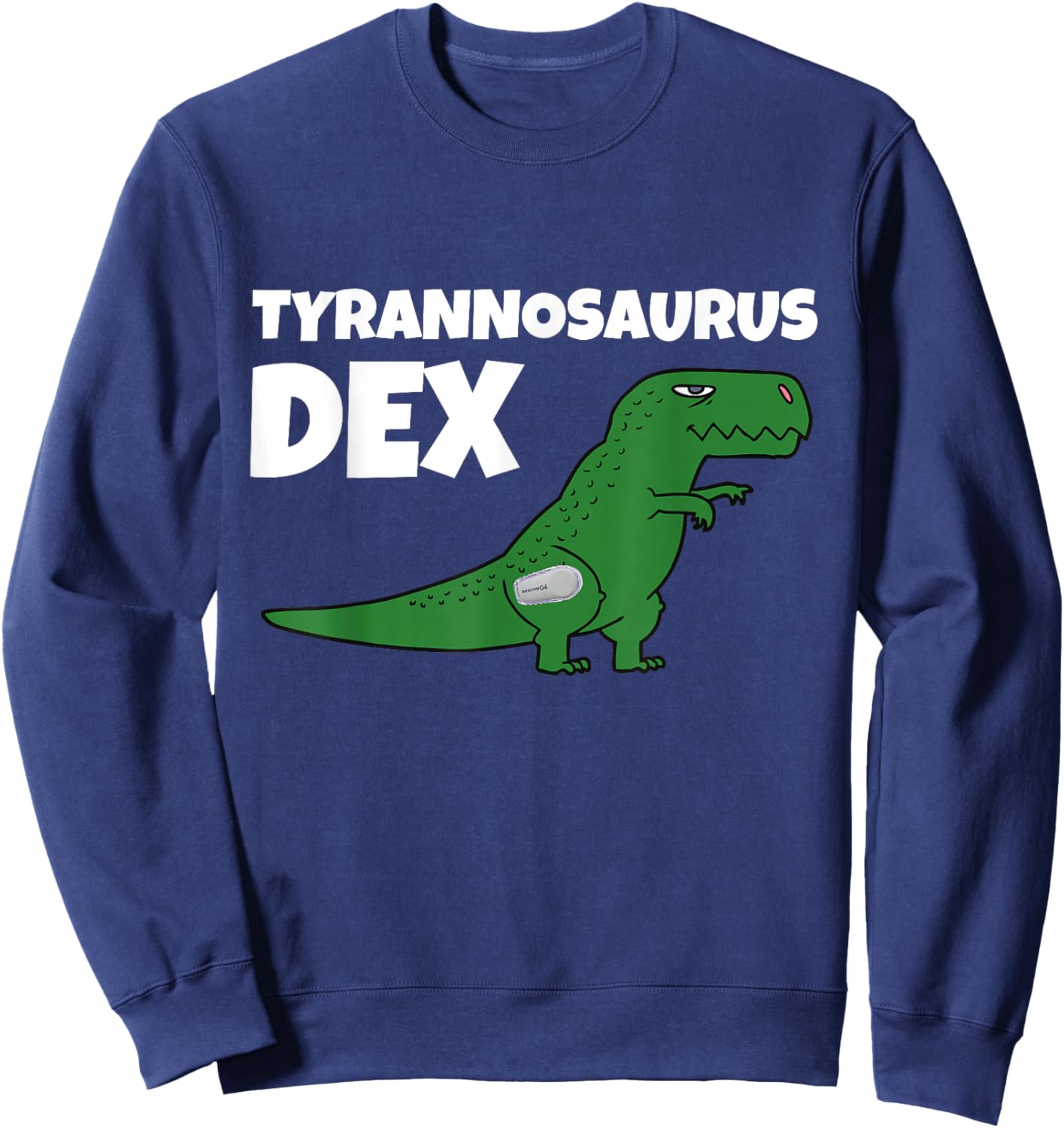 Dia-Be- Tyrannosaurus Dex Sweatshirt - Sweatshirt | Navy