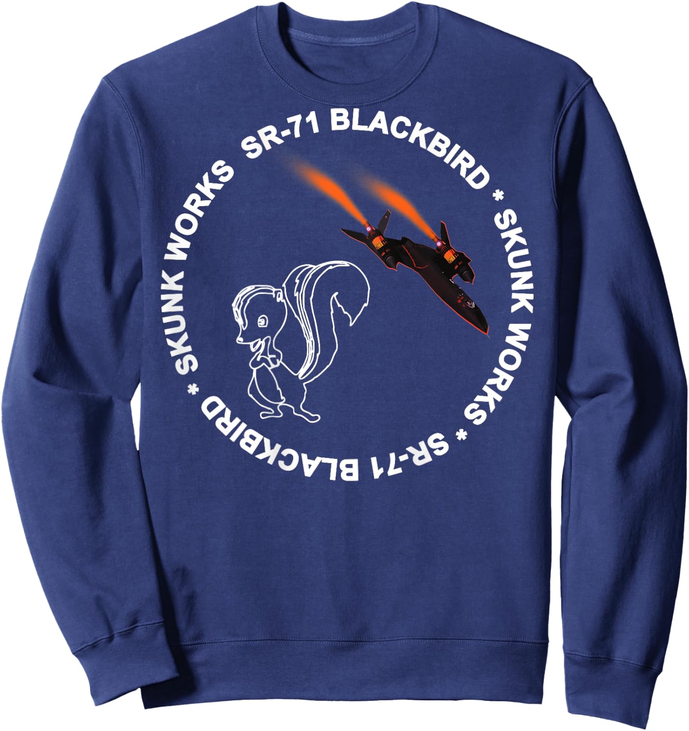 SR-71 Blackbird Sweatshirt - Sweatshirt | Navy