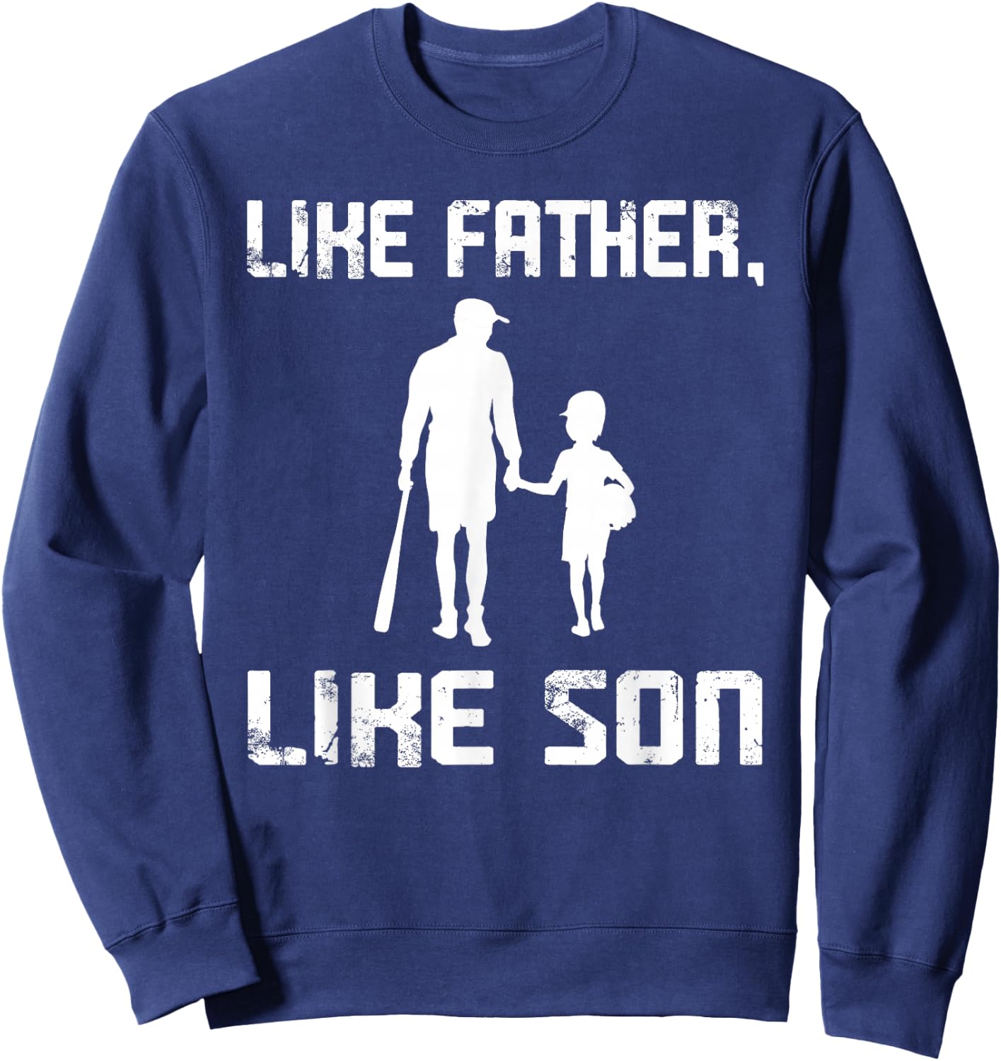 Like Father, like Son Baseball Sweatshirt - Sweatshirt | Navy
