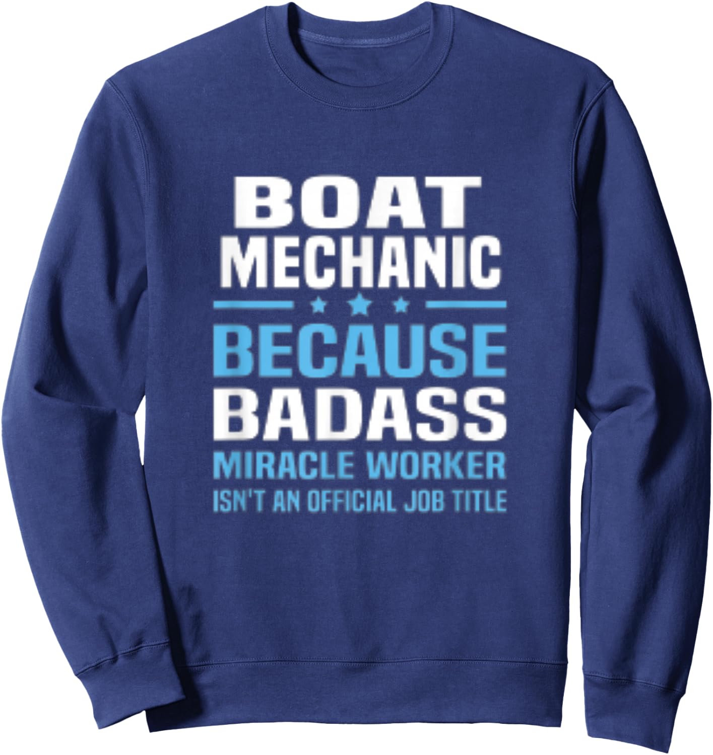 Boat Mechanic Sweatshirt - Sweatshirt | Navy