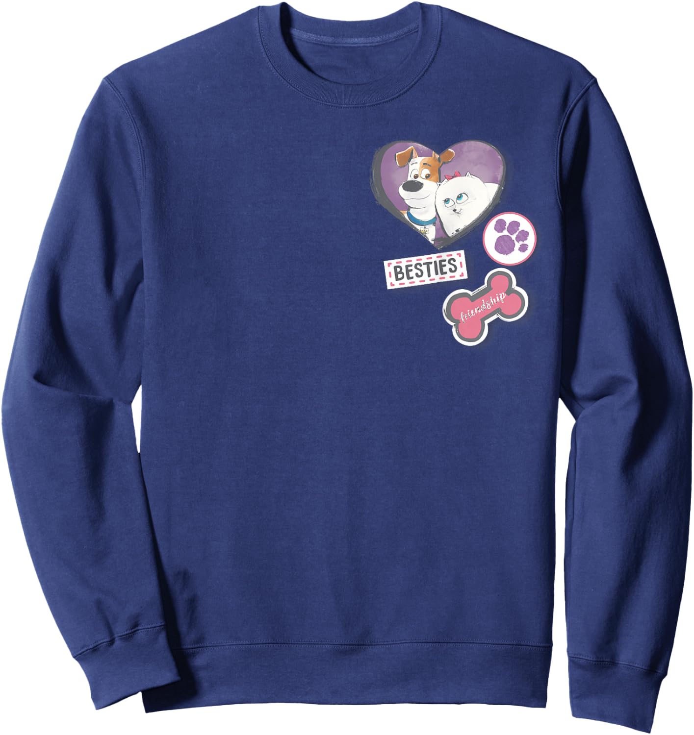 The Secret Life of Pets 2 Besties Forever Sweatshirt - Sweatshirt | Navy