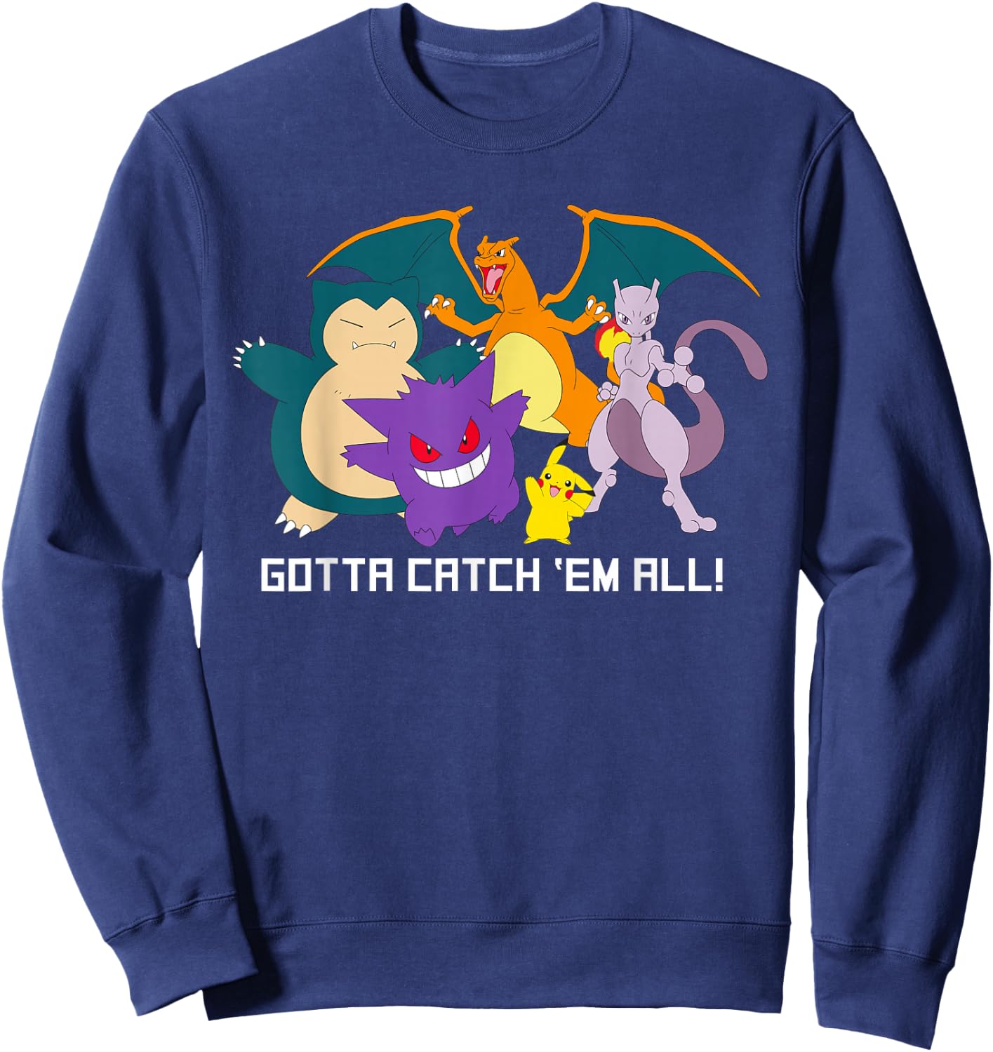 Pokémon - Squad Gotta Catch 'Em All! Sweatshirt - Sweatshirt | Navy