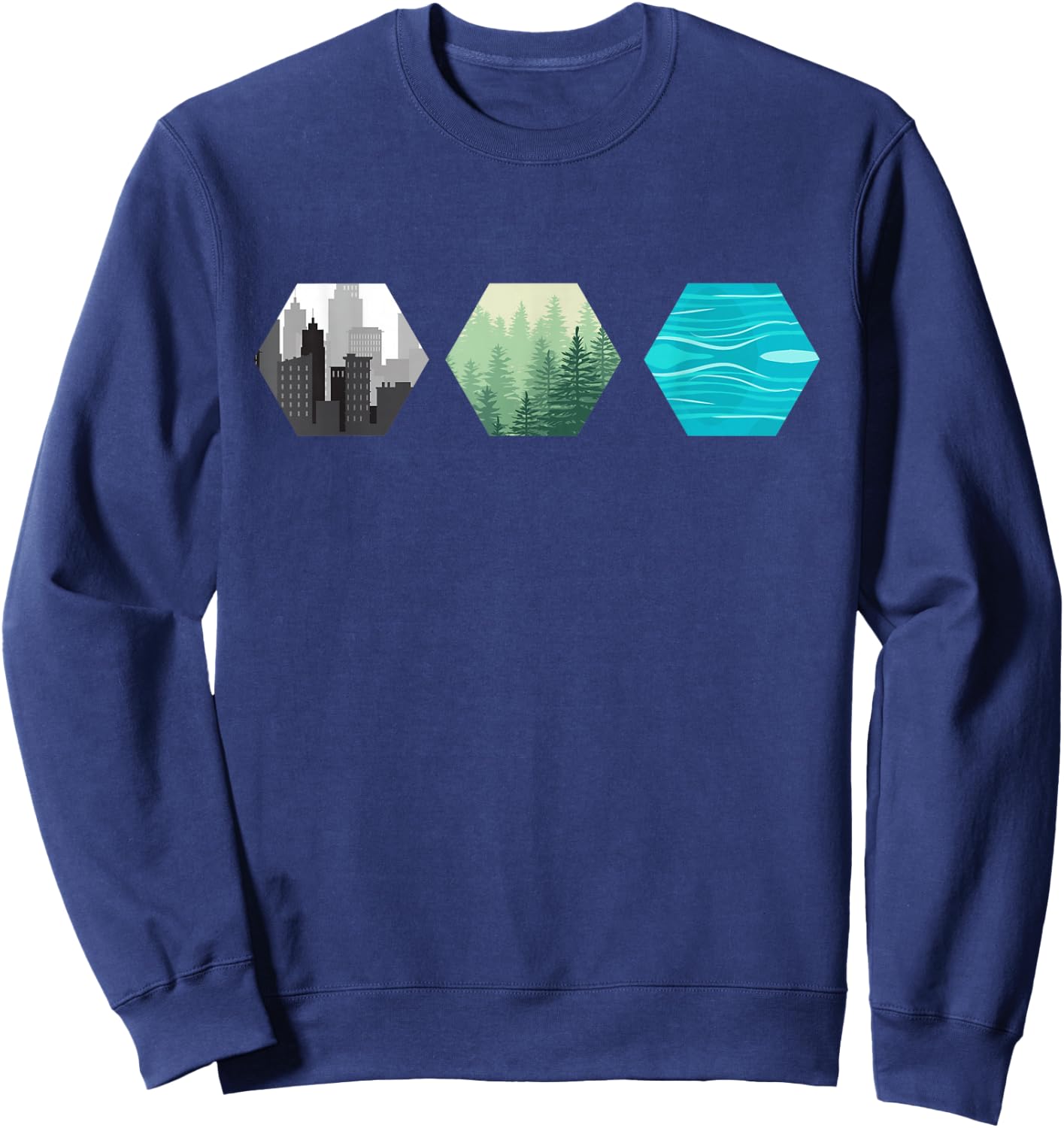 Board Game Mars Resource Tile T Shirt - Terraform Sweatshirt - Sweatshirt | Navy