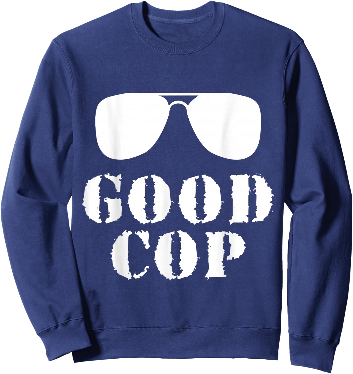 Father Son Partner Look Police Good Cop Partner Outfit Sweatshirt - Sweatshirt | Navy