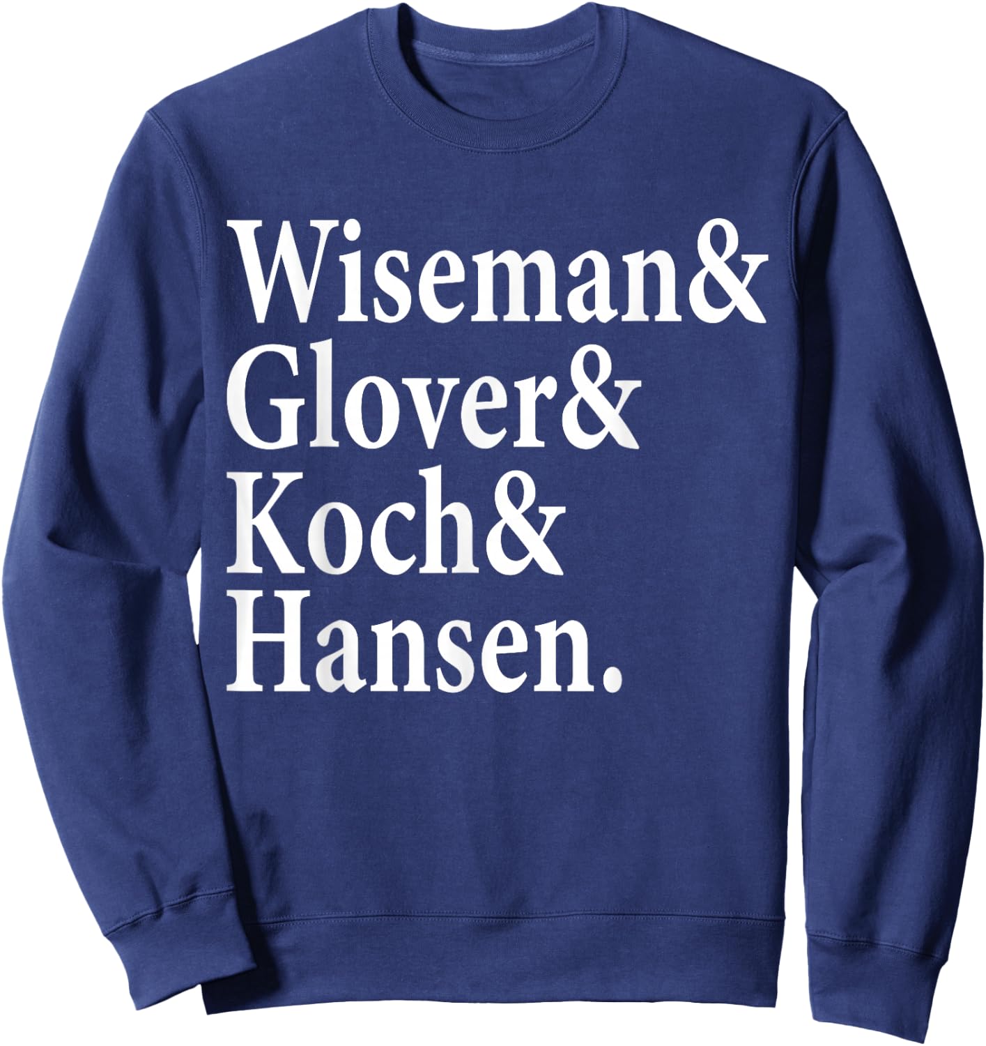 Wiseman Glover Koch Hansen Going to The Moon Sweatshirt - Sweatshirt | Navy