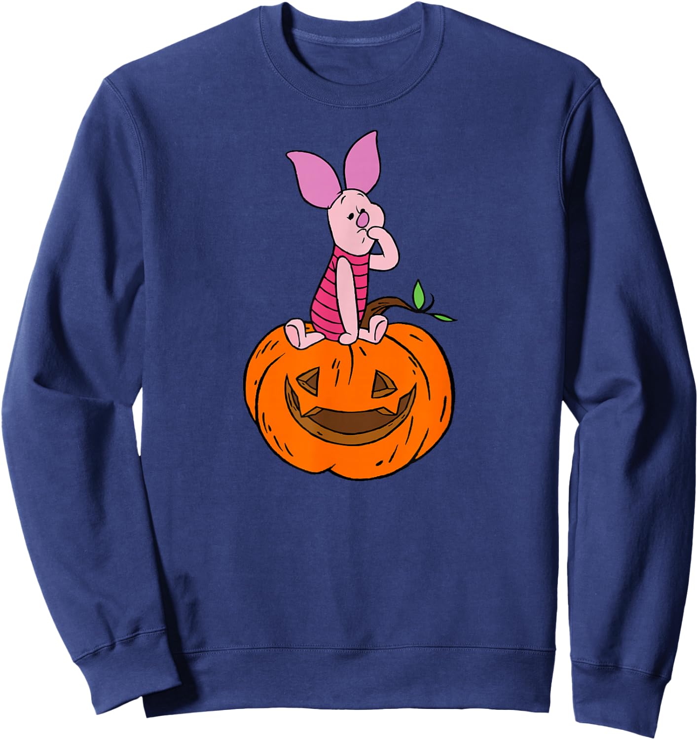 Disney - Halloween Piglet Pumpkin Sweatshirt - Sweatshirt | Navy