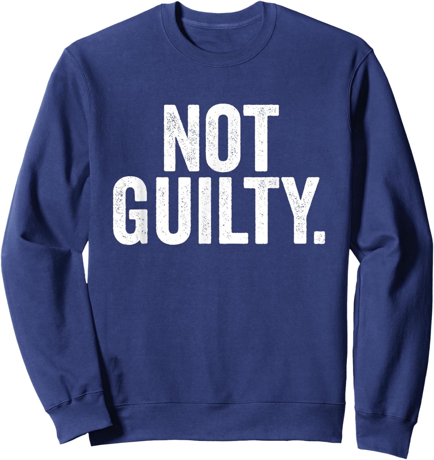 Not Guilty Sweatshirt - Sweatshirt | Navy