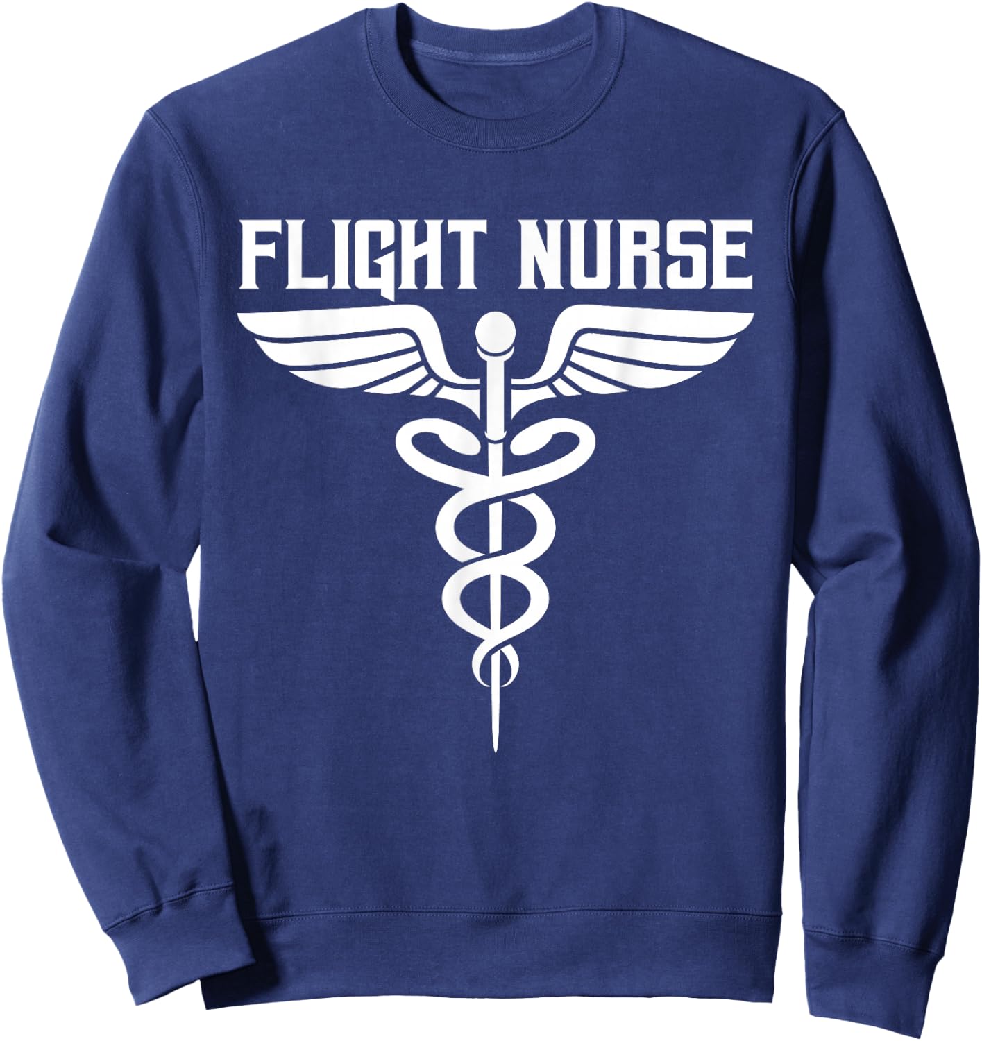 Flight Nurse Job Medic Team Sweatshirt - Sweatshirt | Navy