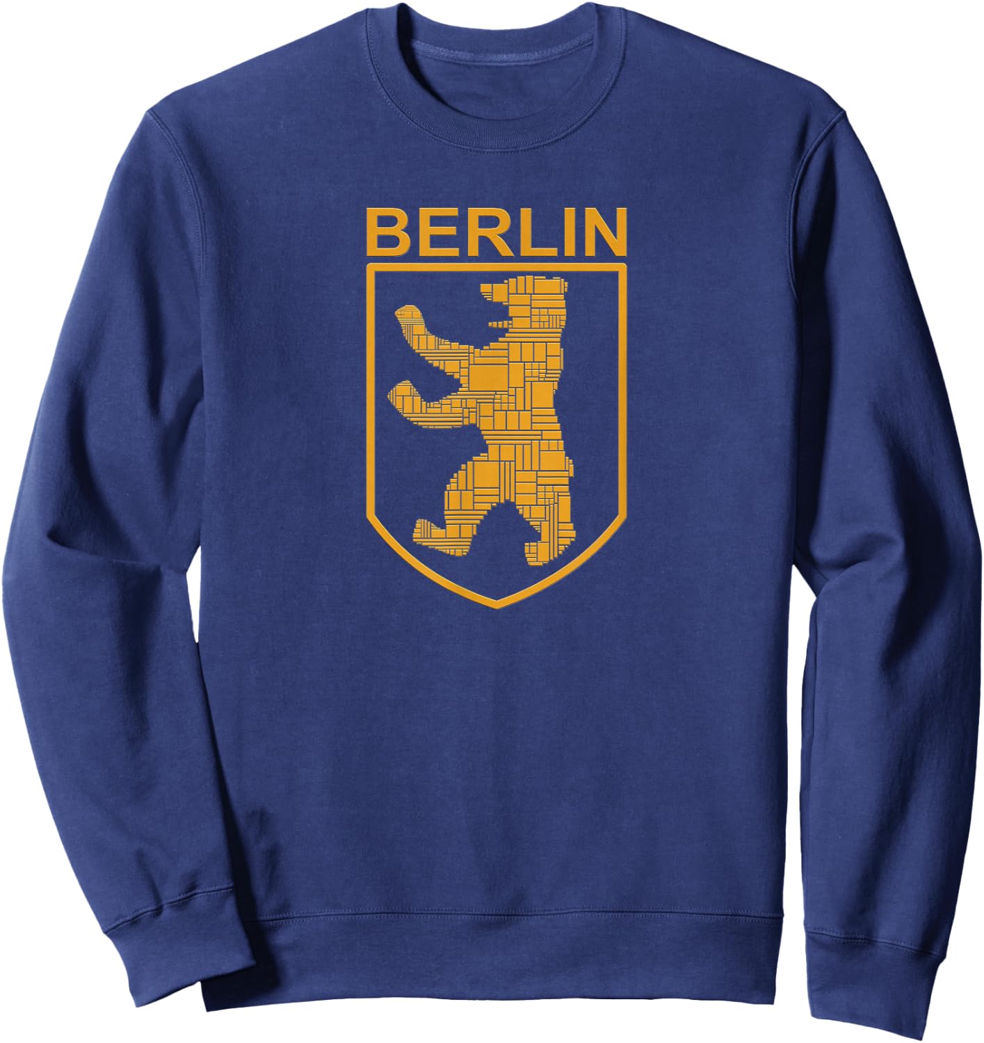 Berlin Design - Berlin Bear - I Love Berlin Sweatshirt - Sweatshirt | Navy