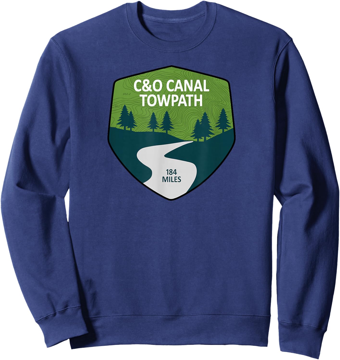 C&O Canal Towpath Sweatshirt - Sweatshirt | Navy
