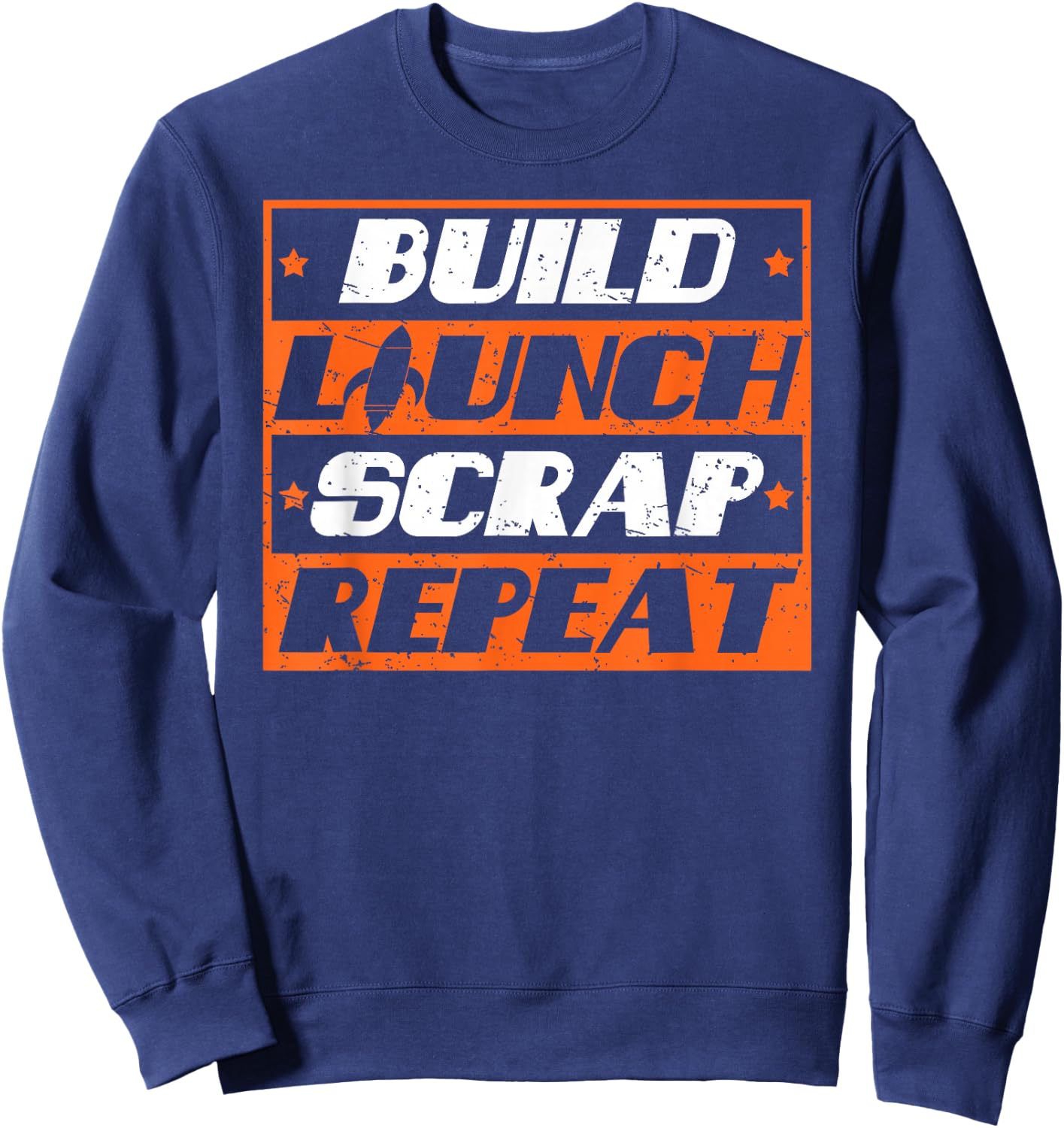 Aerospace Rocket Science Engineering Spaceship Astronautics Sweatshirt - Sweatshirt | Navy