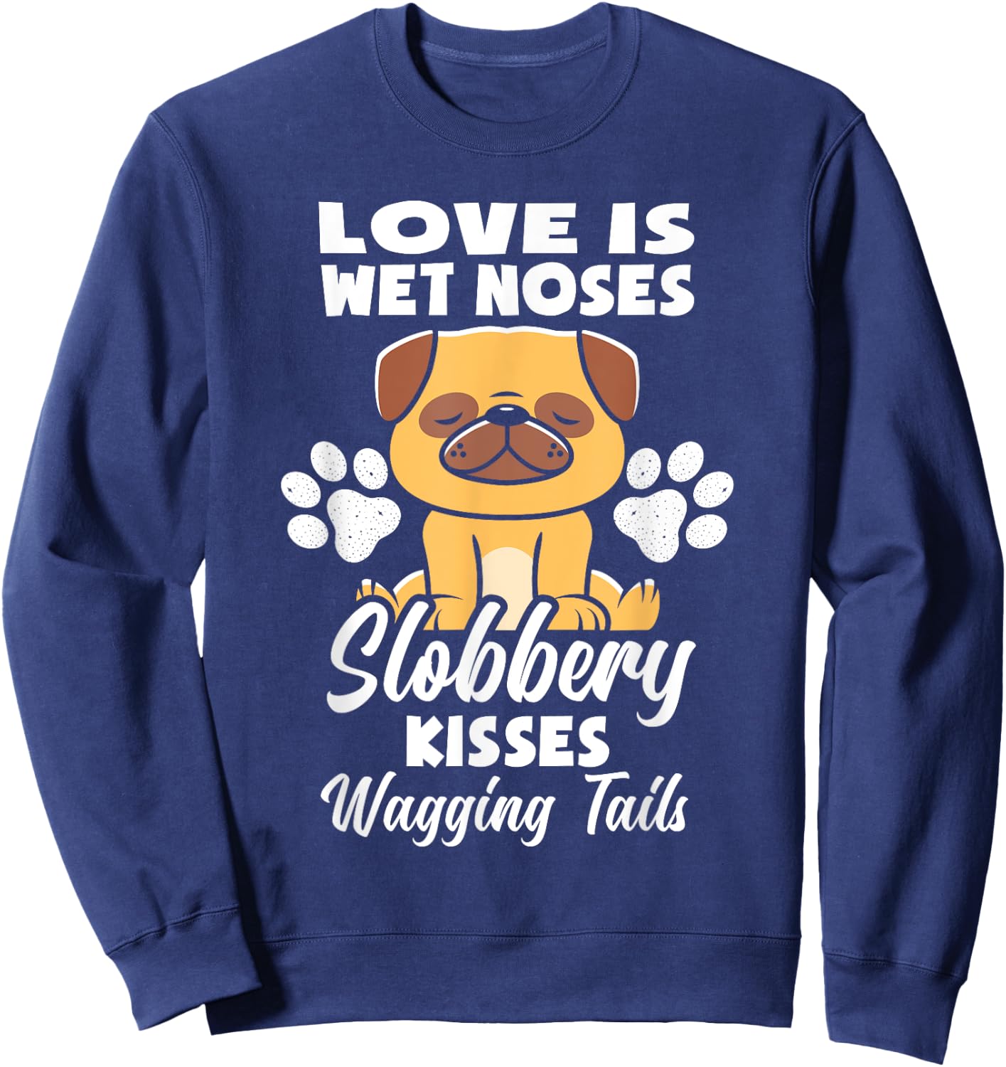 Funny Dog Lover Sweatshirt - Sweatshirt | Navy