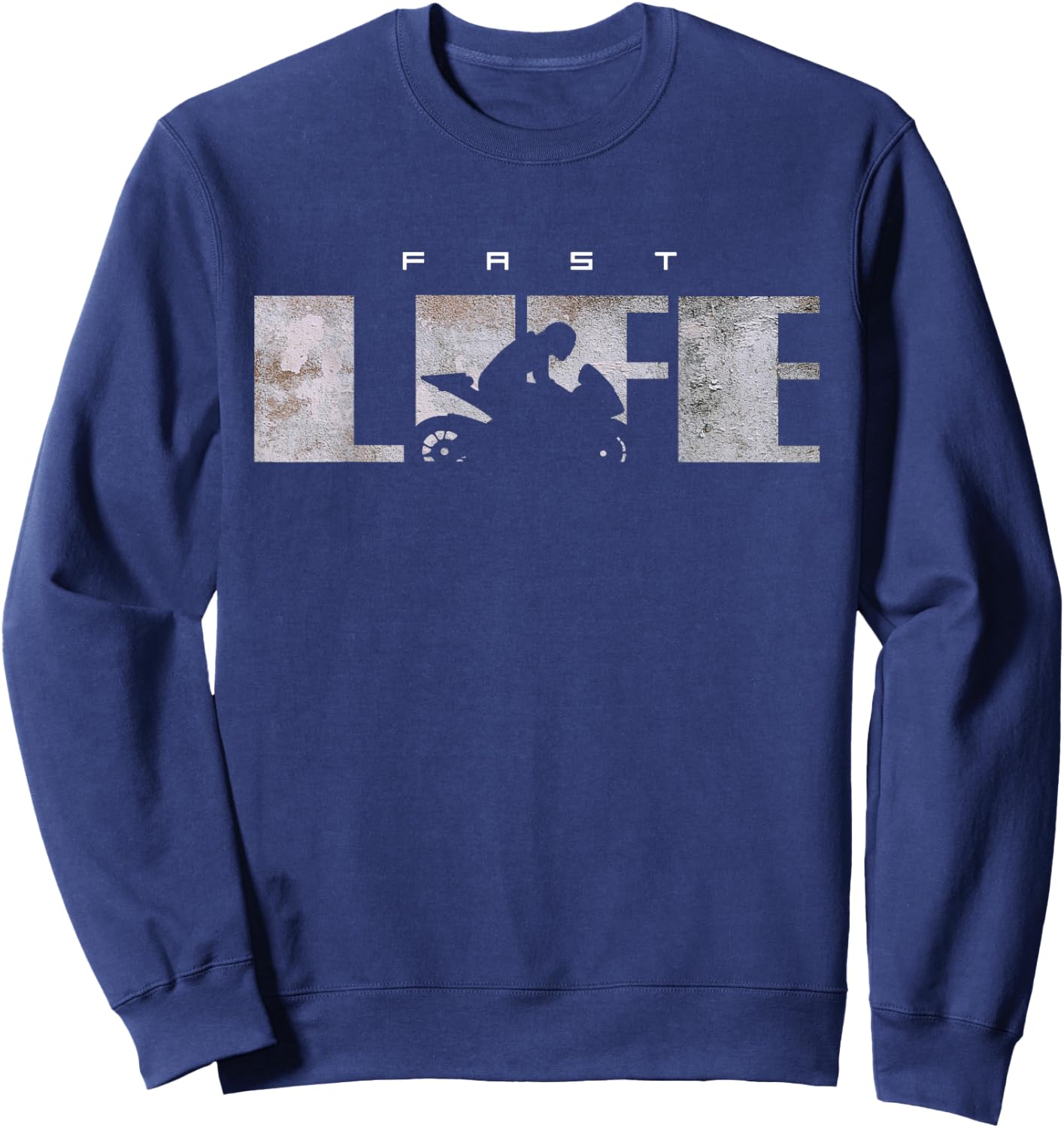 Motorcycle Apparel - Motorcycle Sweatshirt - Sweatshirt | Navy