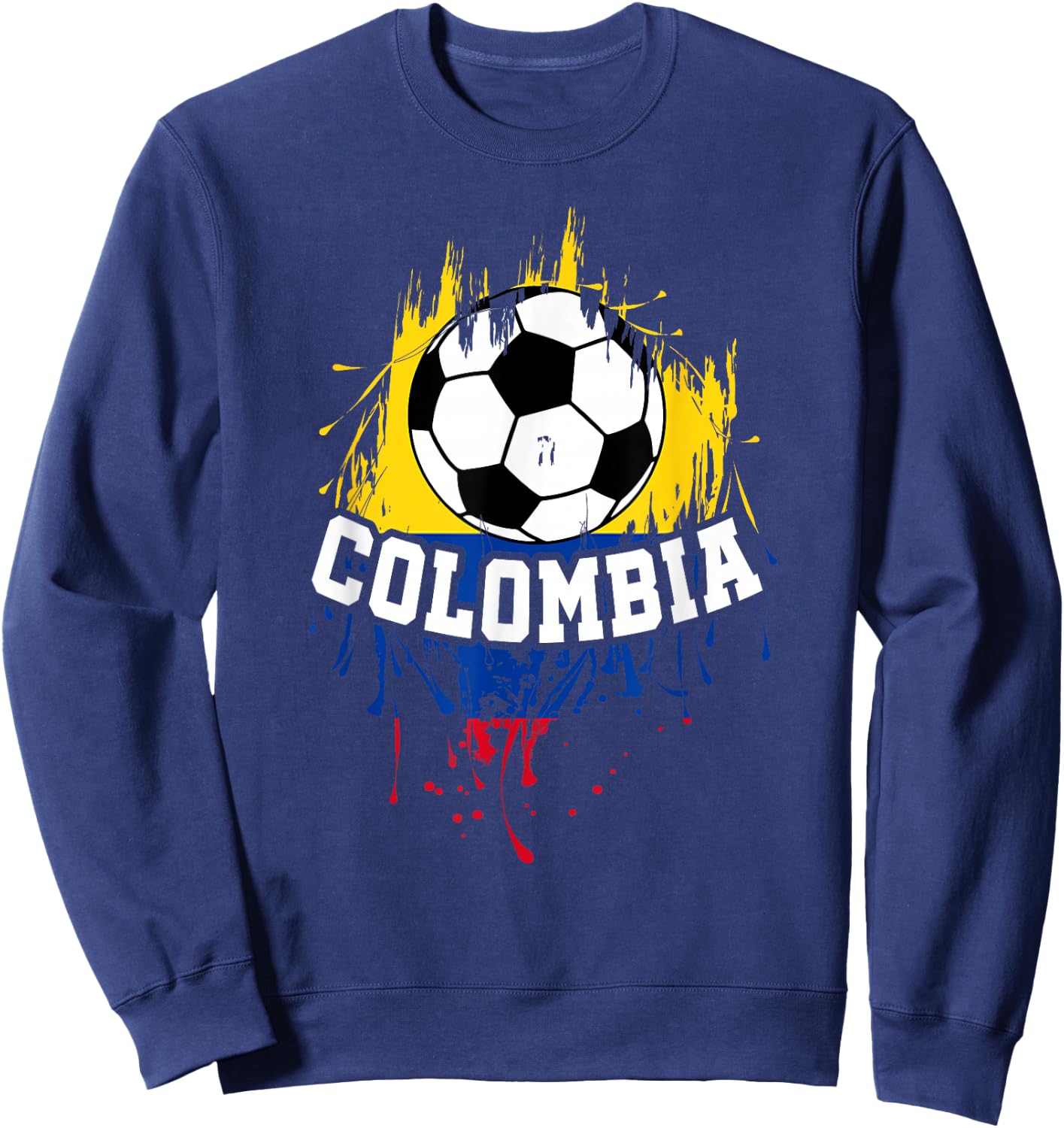 Colombia Soccer Colombian Football Colombiano Futbol Sweatshirt - Sweatshirt | Navy