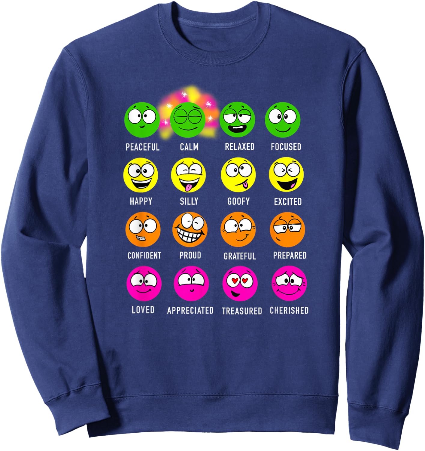 A Little SPOT of Feelings Group Sweatshirt - Sweatshirt | Navy