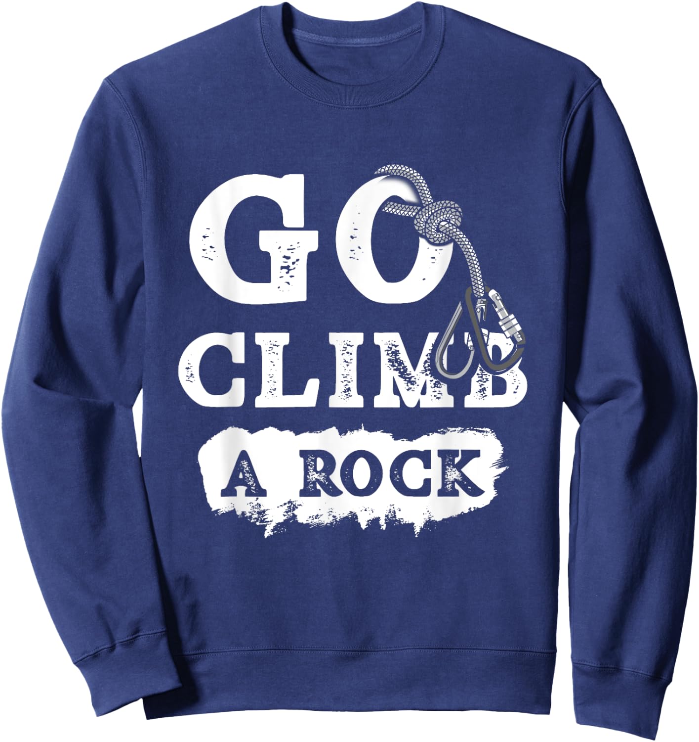 Go Climb A Rock Sweatshirt - Sweatshirt | Navy