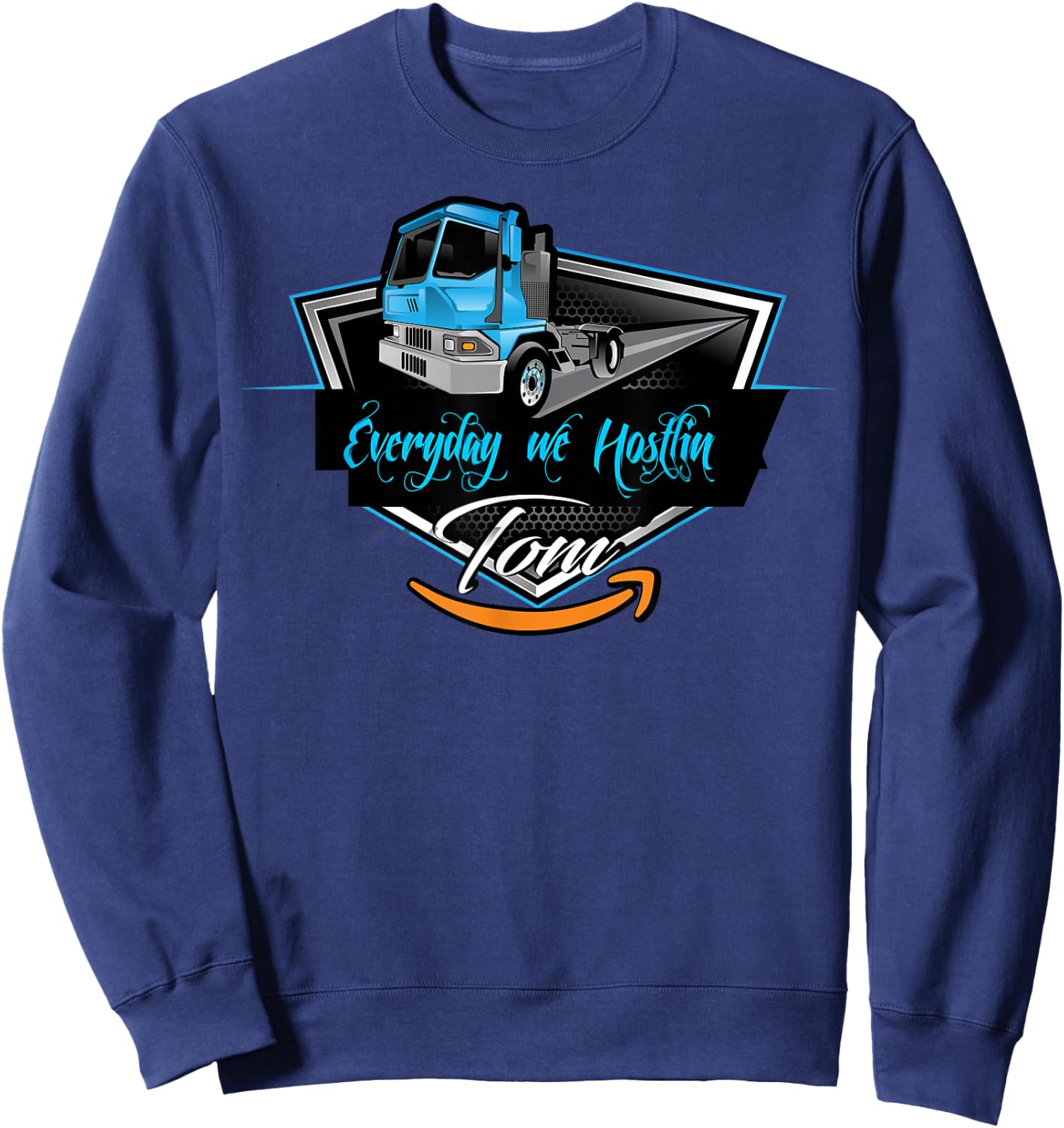TOM Every Day We Hostlin Sweatshirt - Sweatshirt | Navy