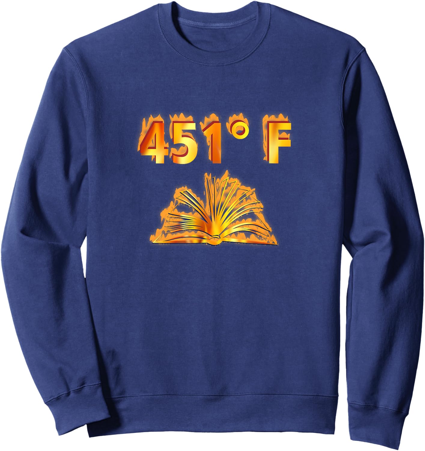 451 Fahrenheit Sweatshirt - Sweatshirt | Navy