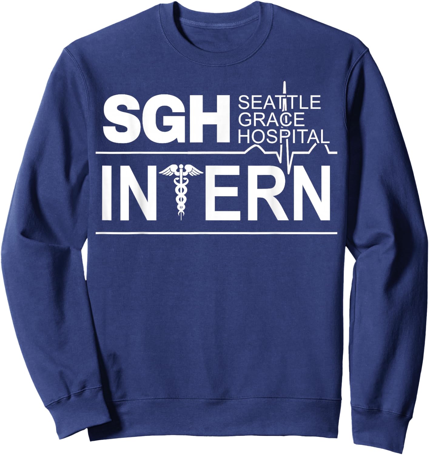 Seattle Grace Hospital Intern Sweatshirt - Sweatshirt | Navy