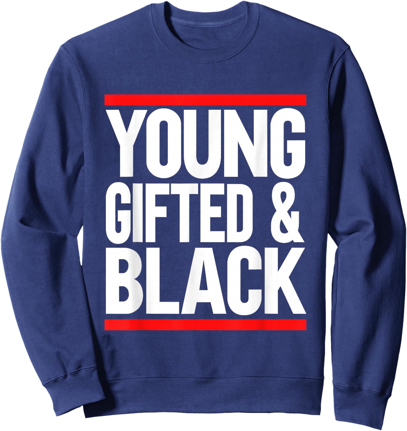 Young Gifted And Black Sweatshirt - Sweatshirt | Navy
