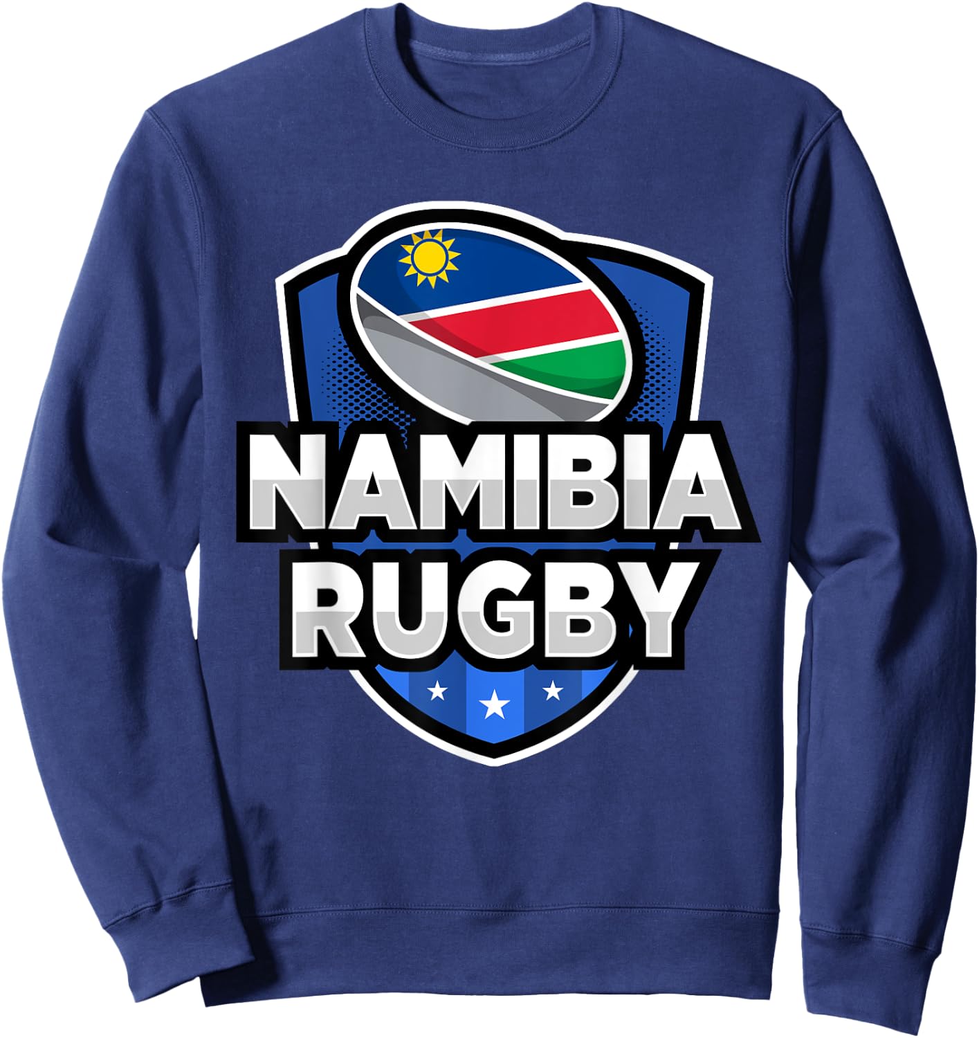 Love Namibia Rugby Namibian Team Jersey Sweatshirt - Sweatshirt | Navy