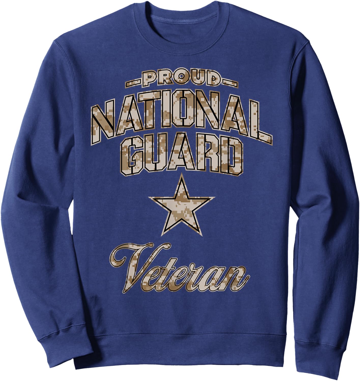 National Guard Veteran Sweatshirt - Sweatshirt | Navy