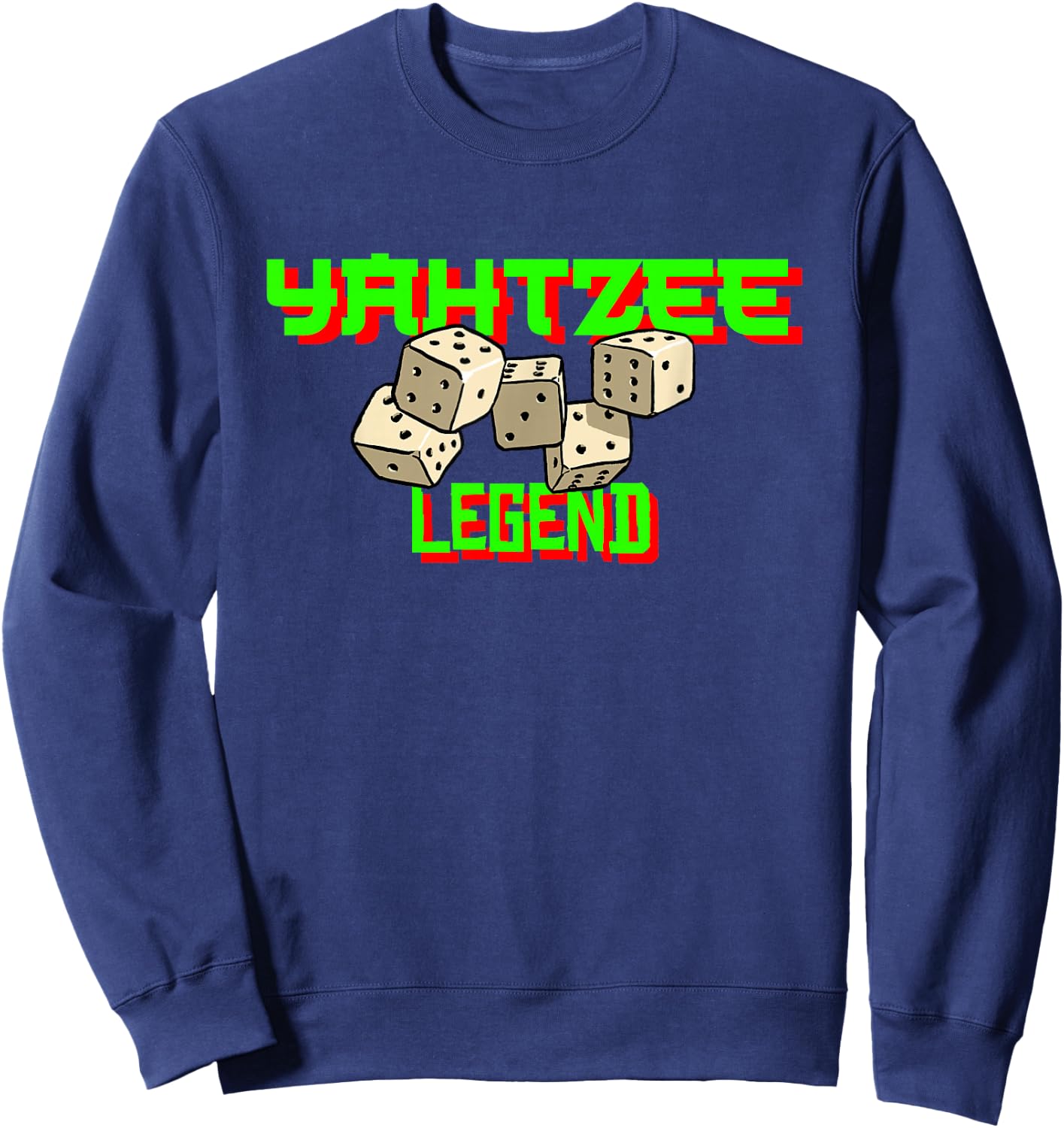 Wear It Out Yahtzee Legend Sweatshirt - Sweatshirt | Navy