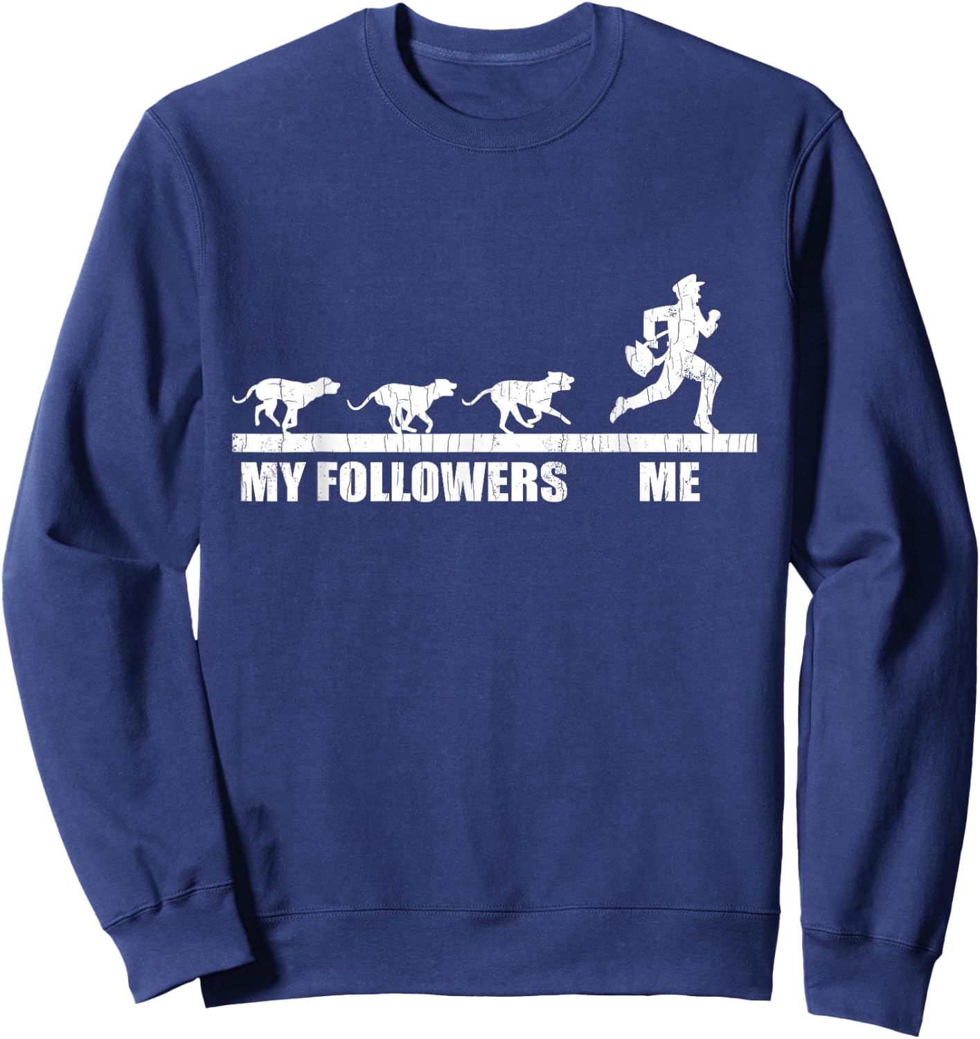 Postal Worker Funny Delivery Mailman Sweatshirt - Sweatshirt | Navy