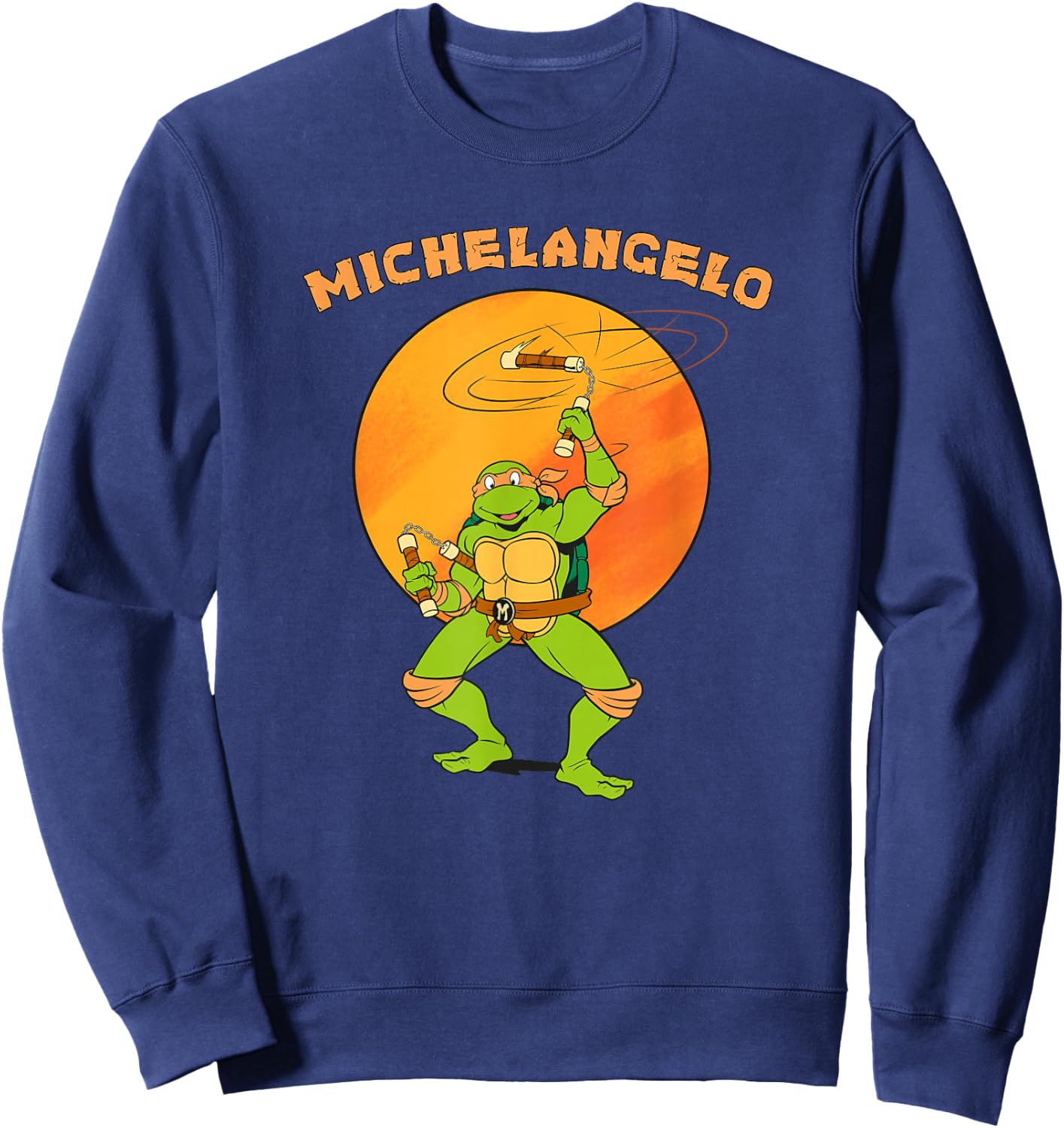 Michelangelo Standing Tall Sweatshirt - Sweatshirt | Navy