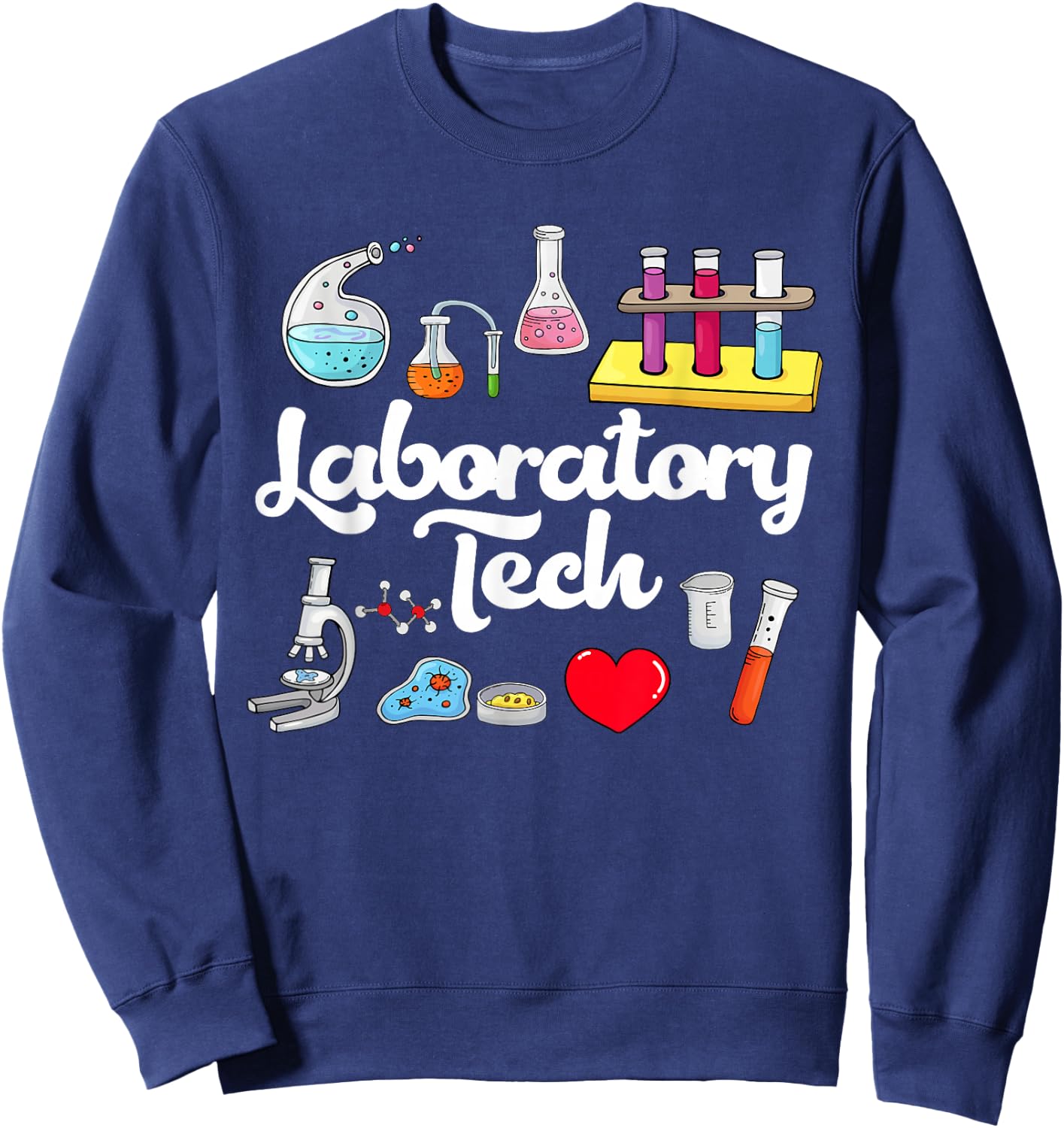 Medical Laboratory Professionals, Lab Week 2026, Labo. Tech Sweatshirt - Sweatshirt | Navy