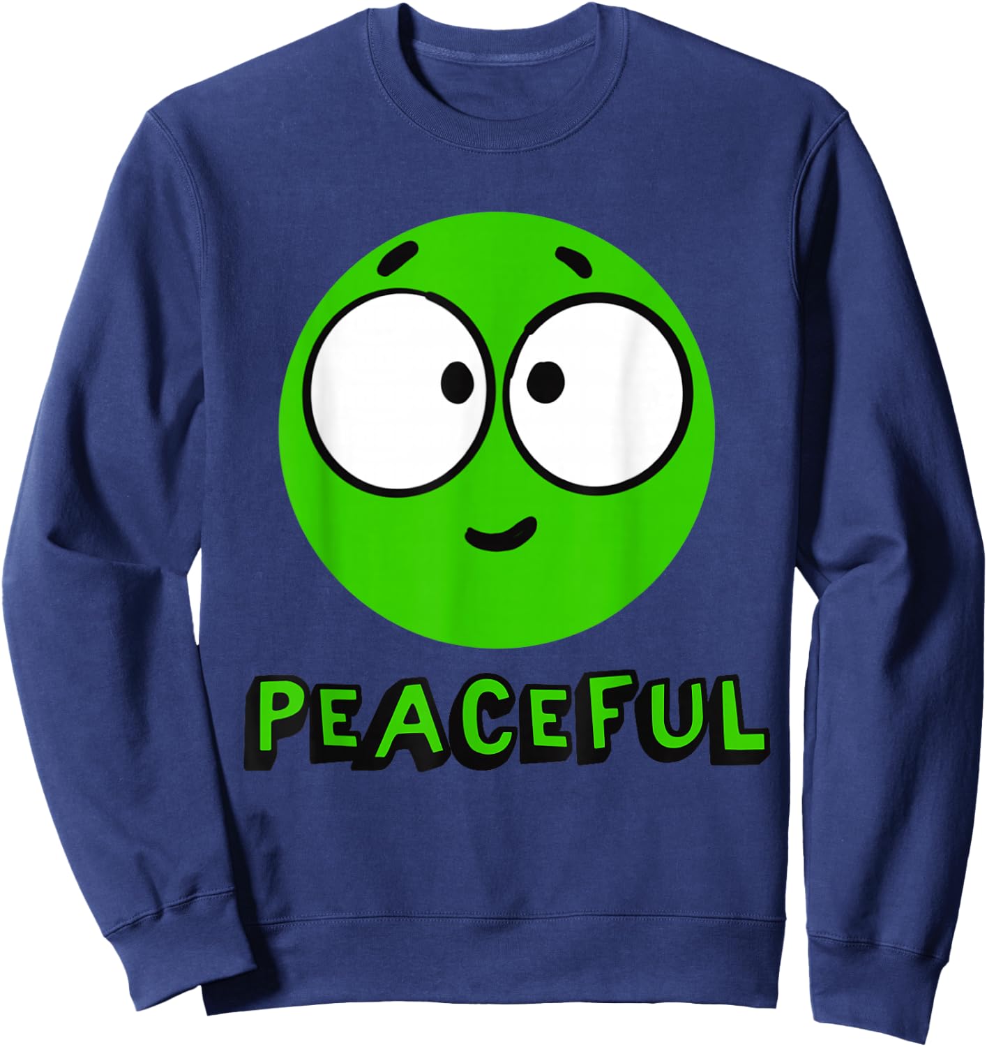 A Little Peaceful SPOT Version 2 Sweatshirt - Sweatshirt | Navy