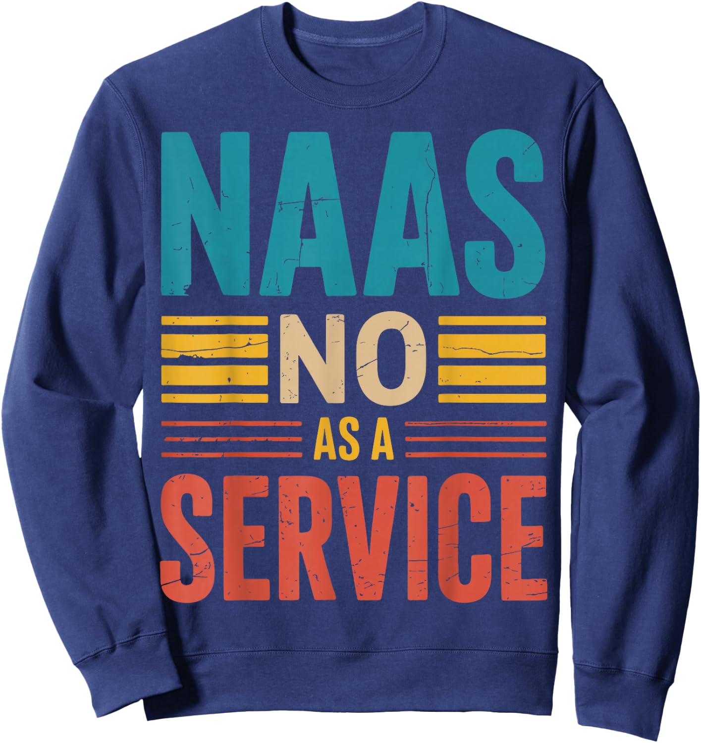 Naas No As A Service Sweatshirt - Sweatshirt | Navy