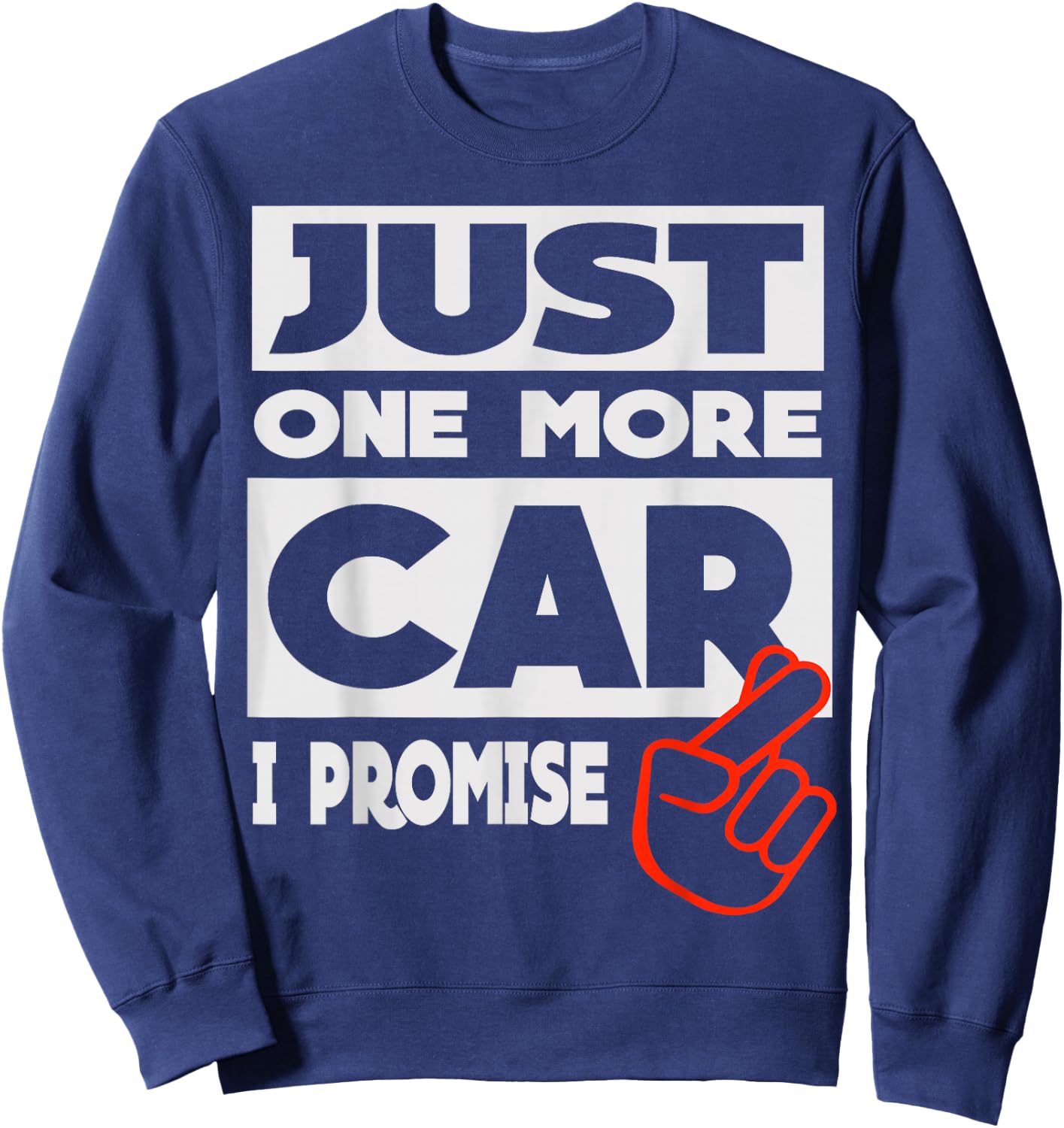 Nur noch ein Auto - verpromchen Sweatshirt - Sweatshirt | Navy