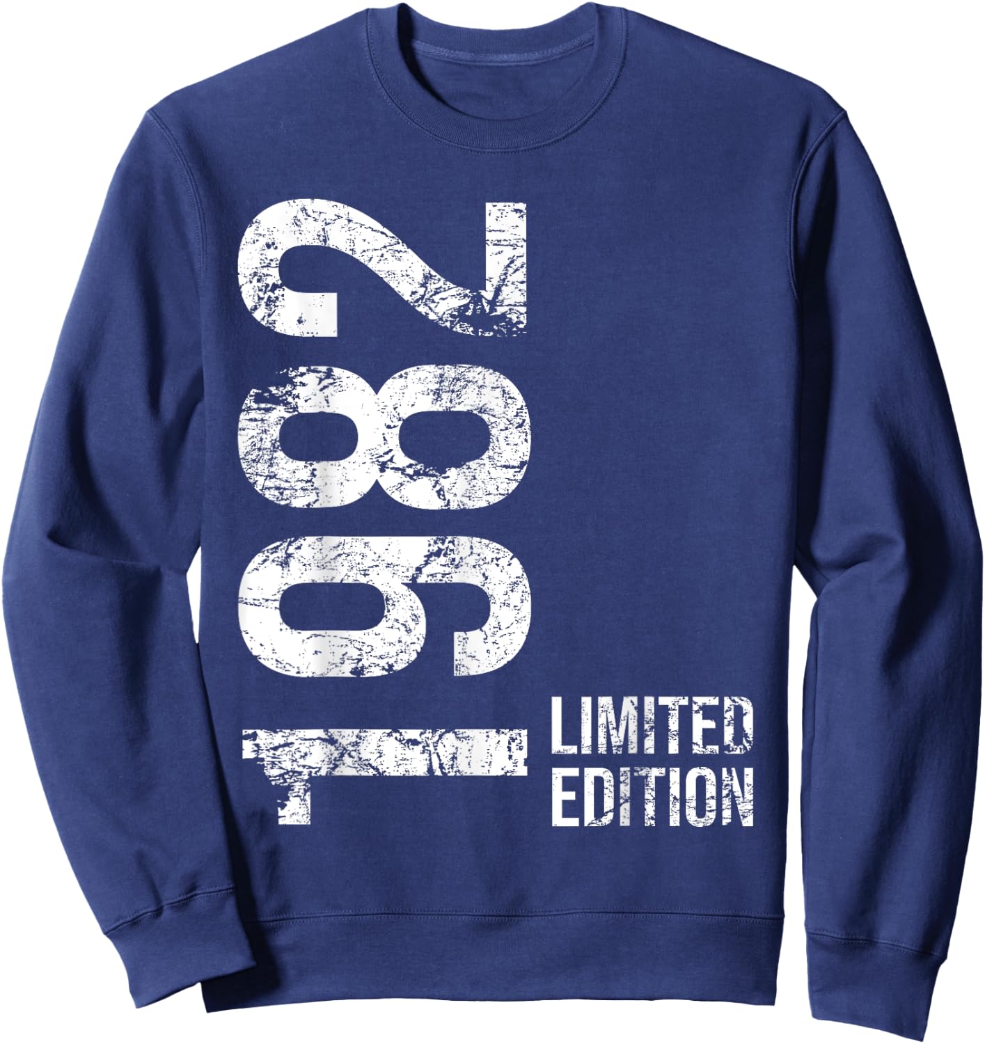 43rd Birthday 43 Years Old Man Woman Vintage 1982 Sweatshirt - Sweatshirt | Navy