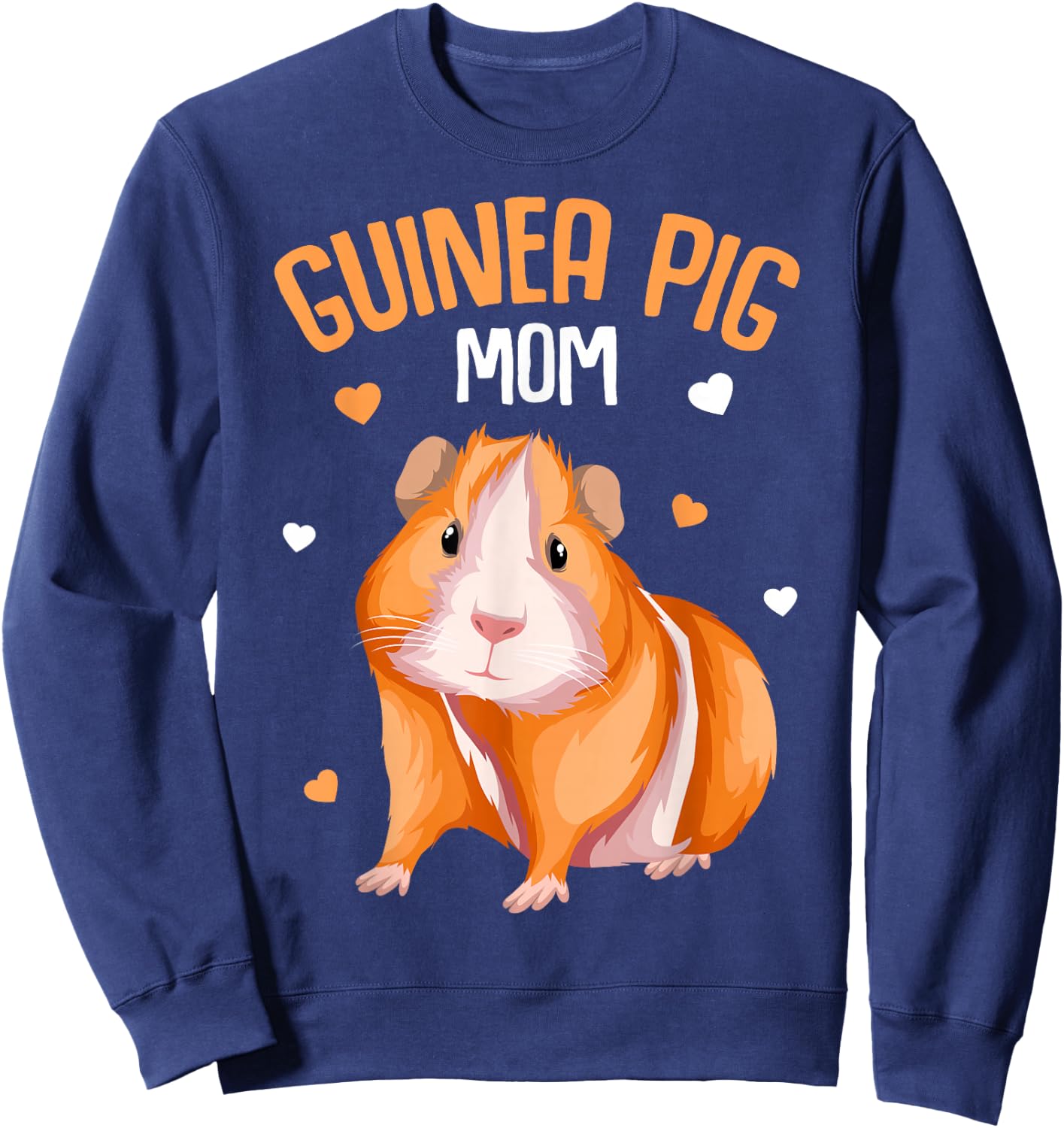 Guinea Pig Mom Mother´s Day Women Girls Sweatshirt - Sweatshirt | Navy