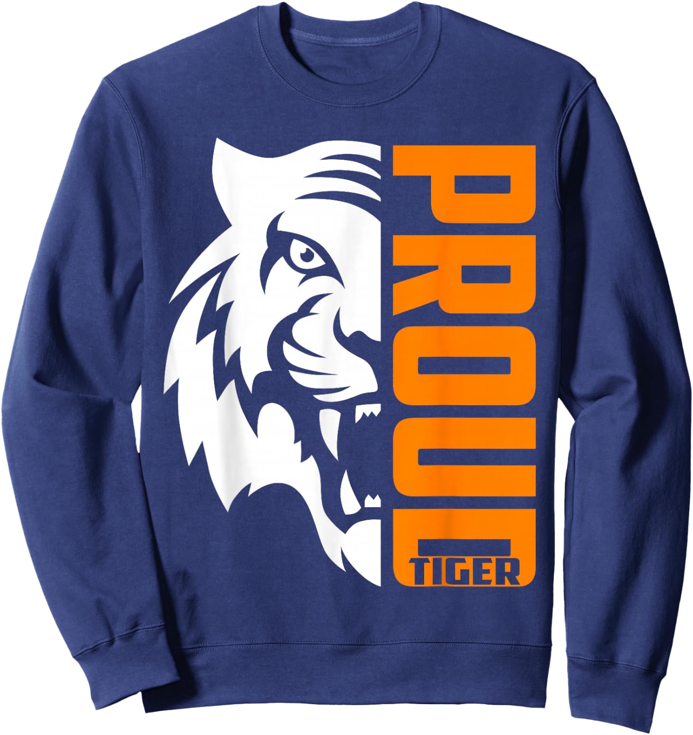 Unique Scout Gifts and more Proud Tiger - Men's Black Classic Fit Short Sleeve - Small Sweatshirt - Sweatshirt | Navy