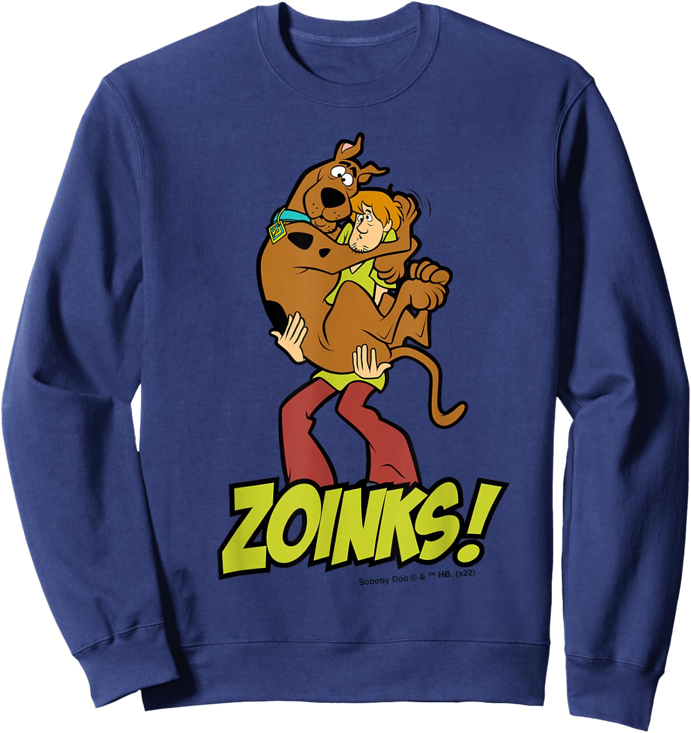 Scooby Doo Zoinks Sweatshirt - Sweatshirt | Navy