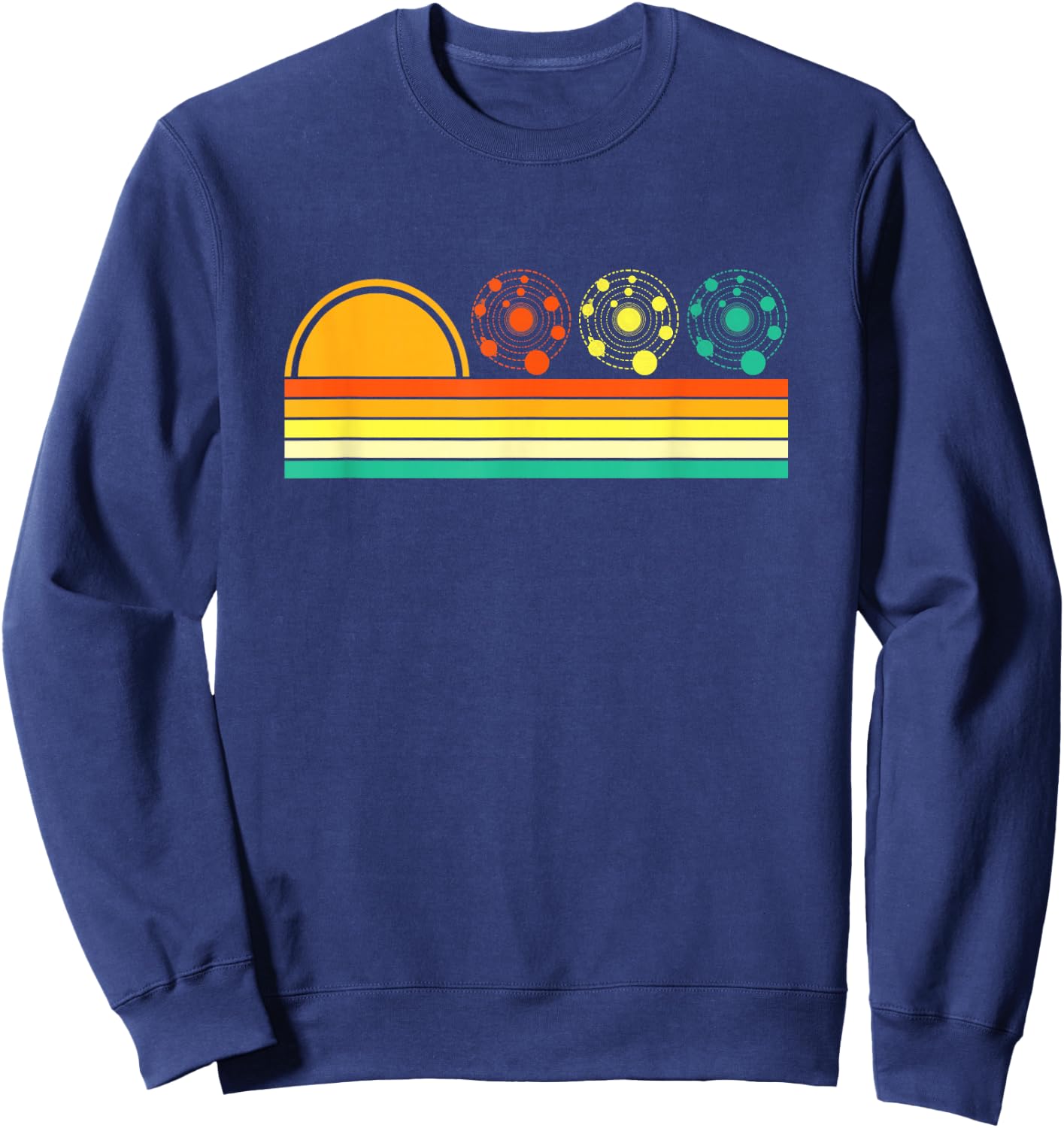 Astronomy Space Vintage Astrophysicist Astrophysics Sweatshirt - Sweatshirt | Navy