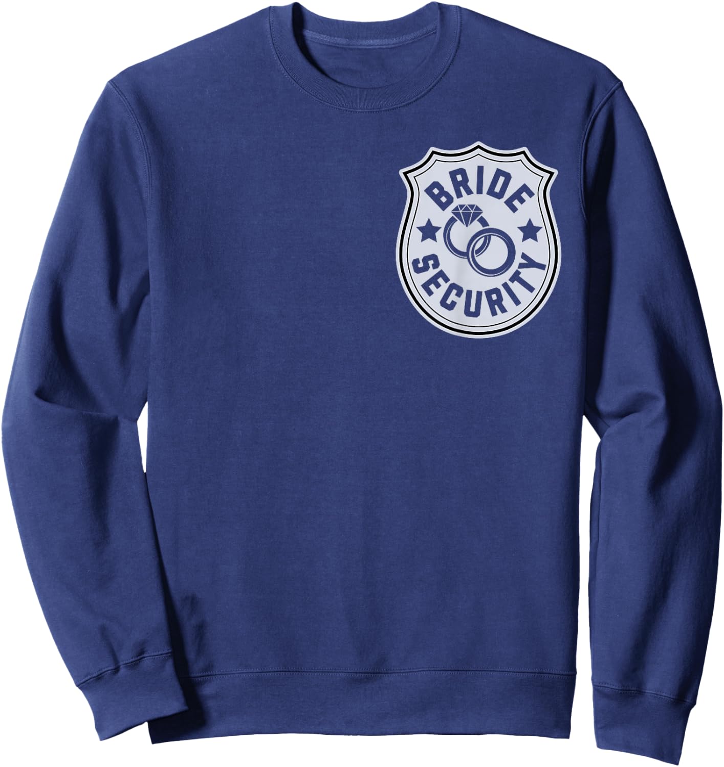 Bride Security Sweatshirt - Sweatshirt | Navy