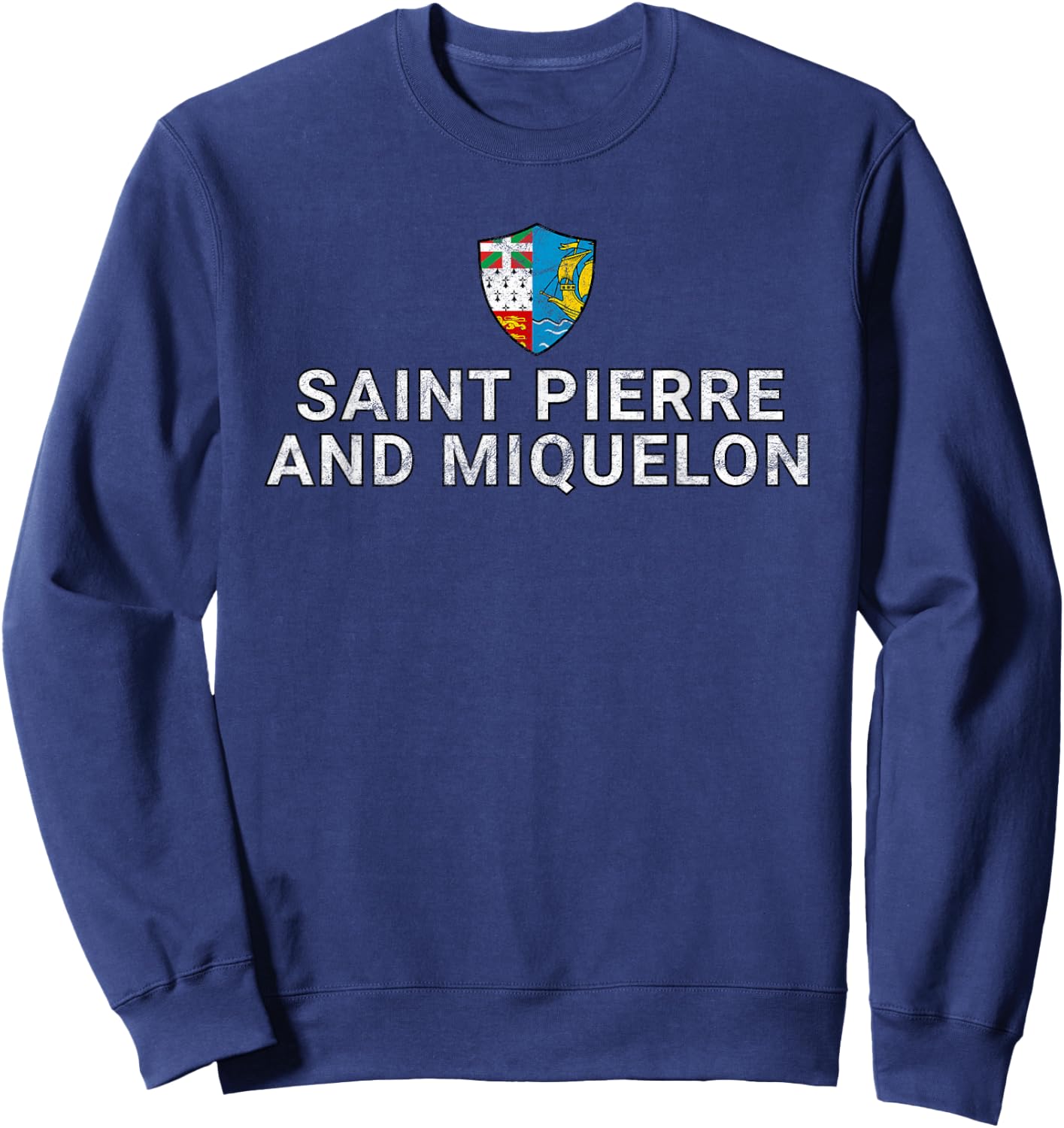 Saint Pierre and Miquelon Sweatshirt - Sweatshirt | Navy