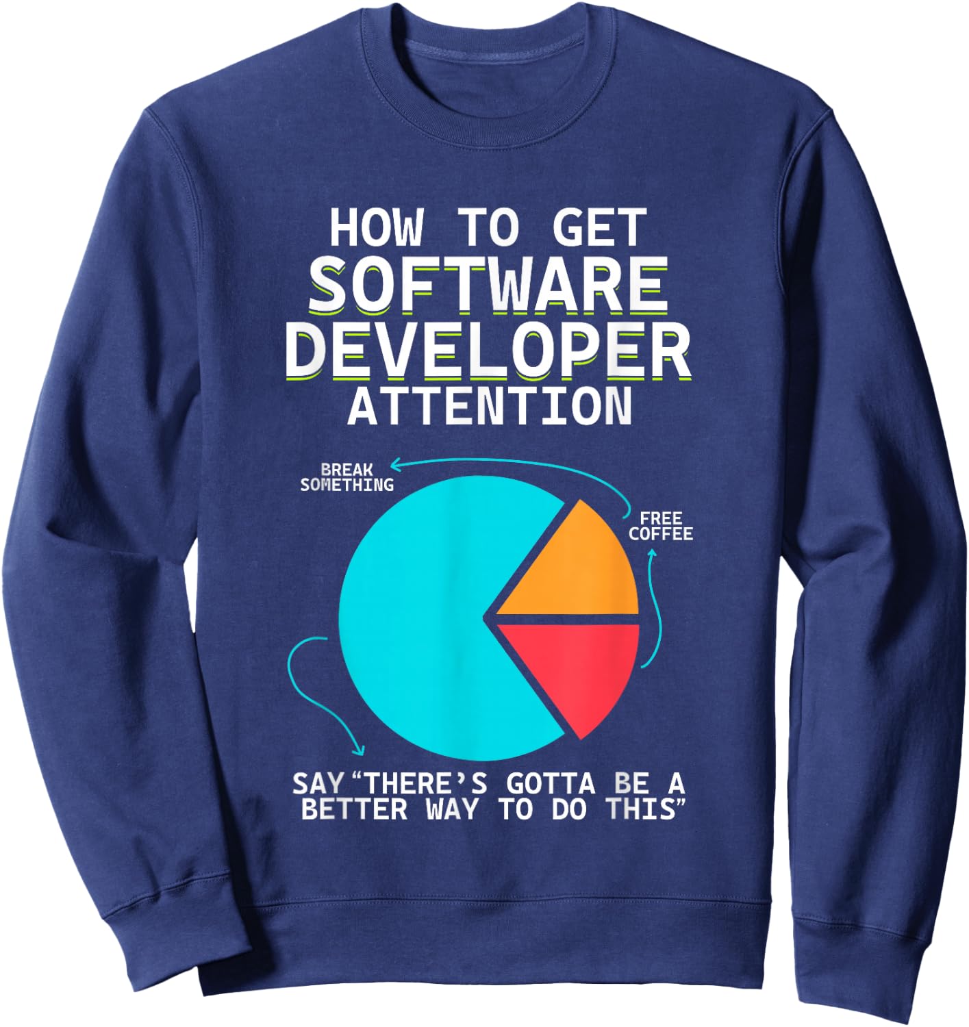 Debug Programming Engineer Coding Software Developer Sweatshirt - Sweatshirt | Navy