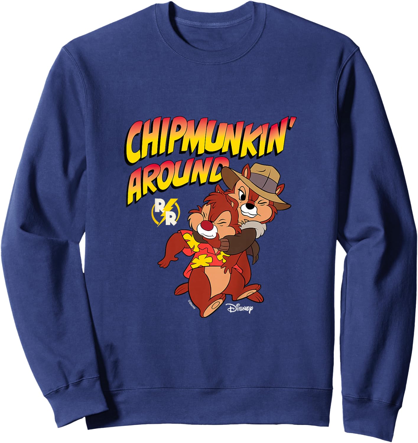 Kids Chip 'N Dale Rescue Rangers - Chipmunkin' Around Sweatshirt - Sweatshirt | Navy