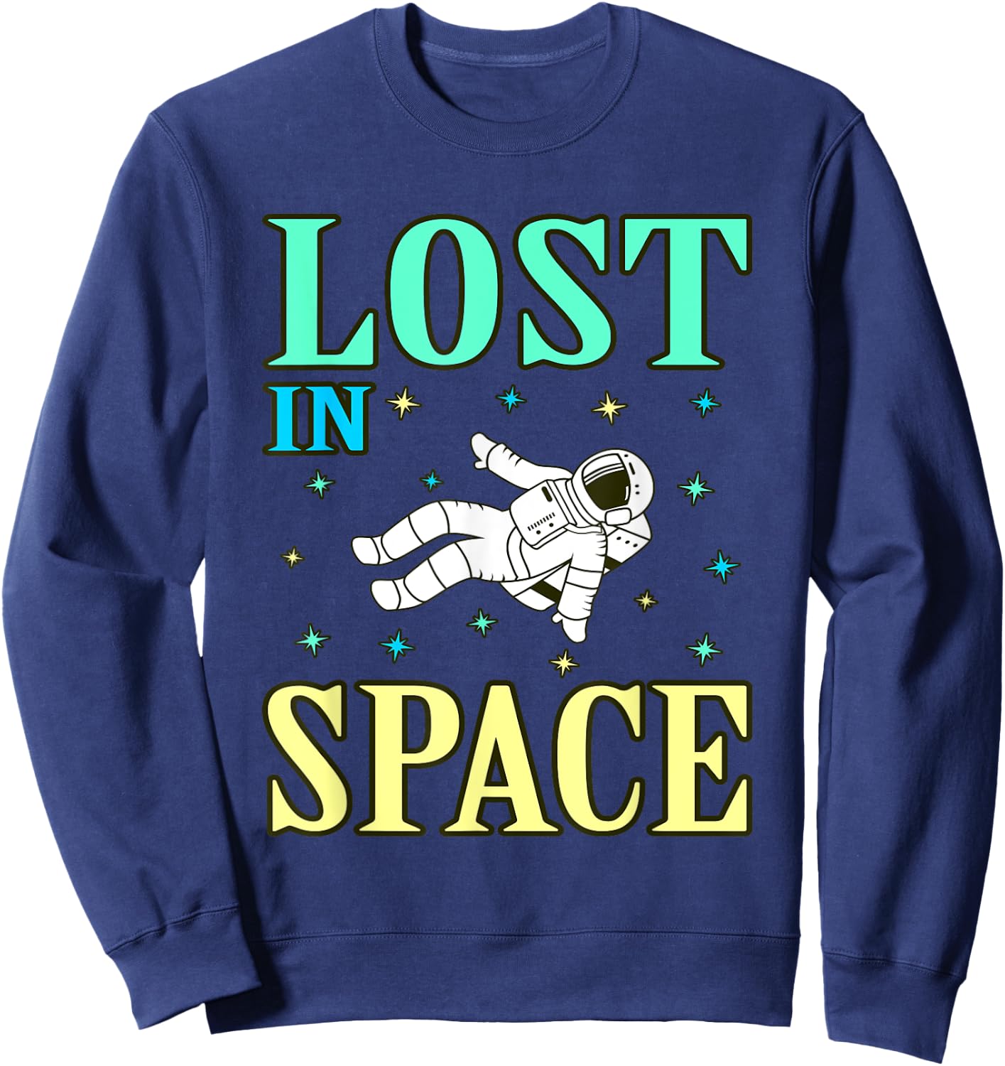 Lost In Space Sweatshirt - Sweatshirt | Navy