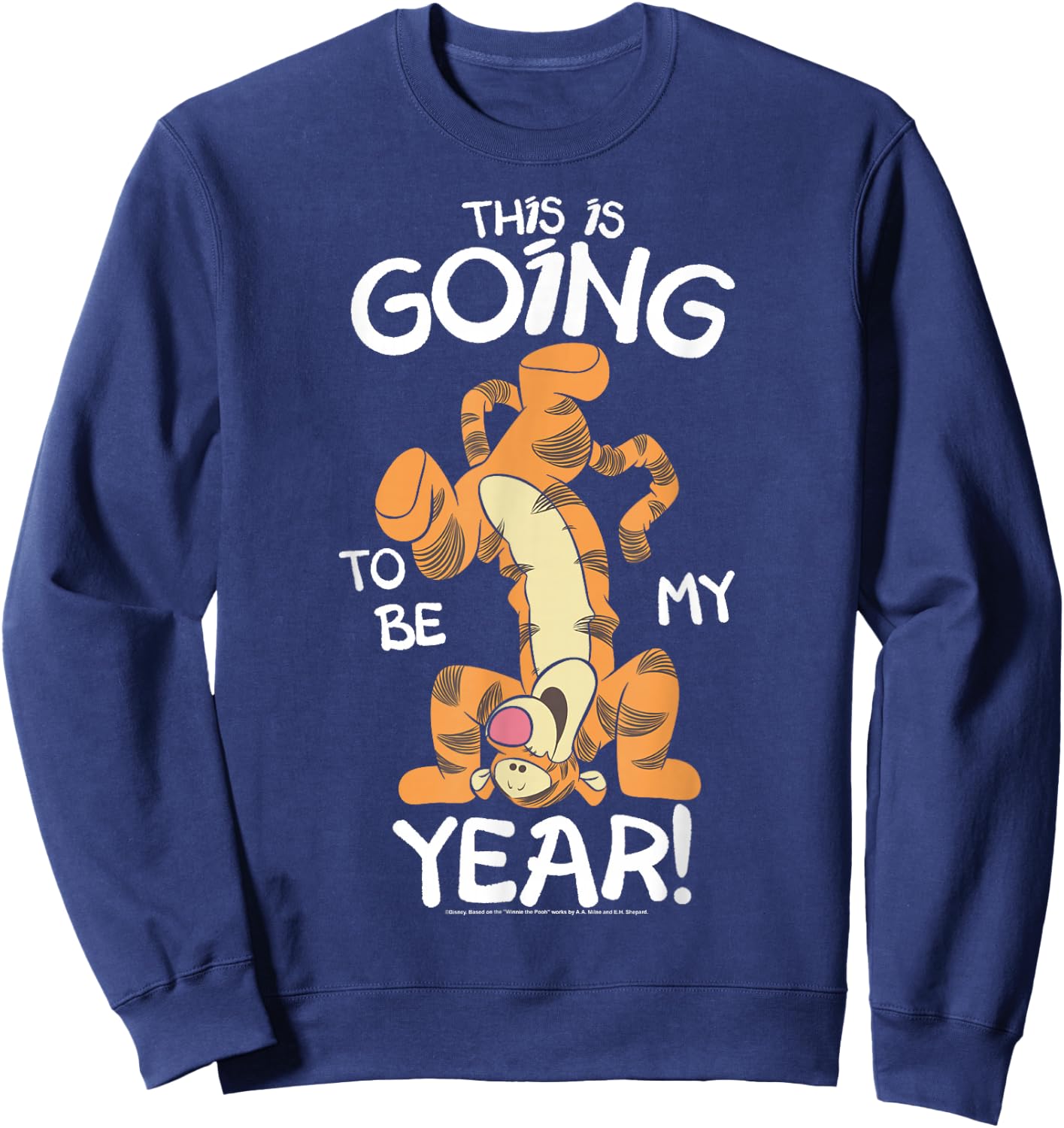 Disney Mickey and Friends Lunar New Year The Year of Tigger Sweatshirt - Sweatshirt | Navy