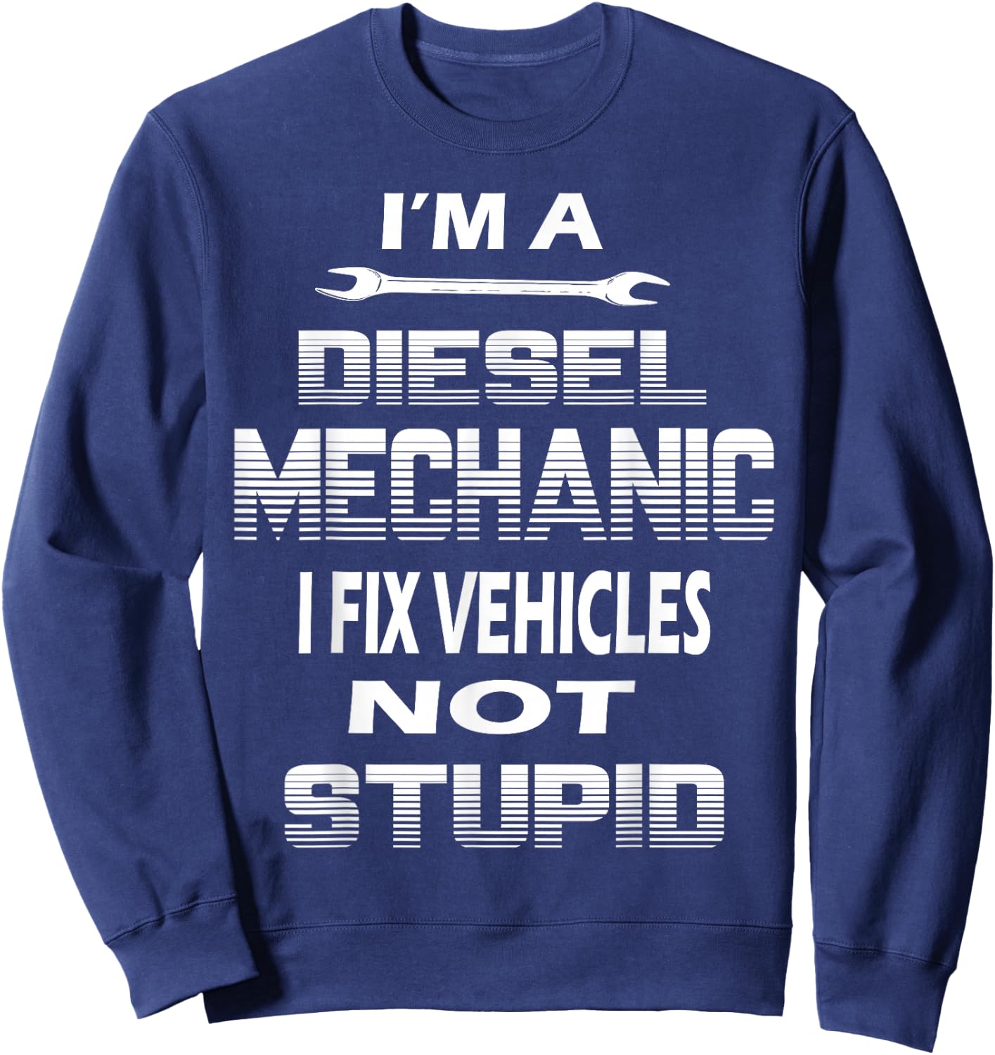 Diesel Mechanics Uniform T Shirt Diesel Tech Shirt Sweatshirt - Sweatshirt | Navy