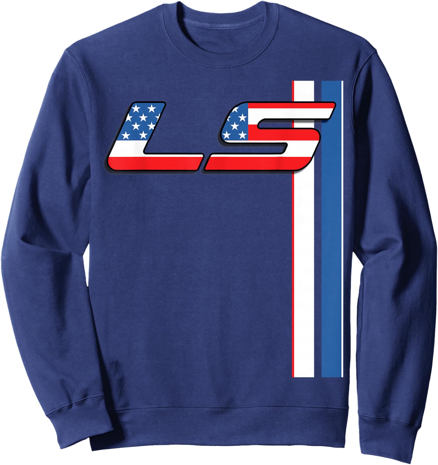 5.3L LS 427 V8 Turbo Drag Car Sweatshirt - Sweatshirt | Navy