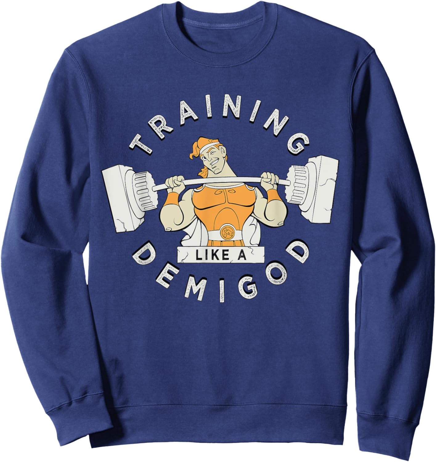 Disney Hercules Training Like a Demigod Sweatshirt - Sweatshirt | Navy